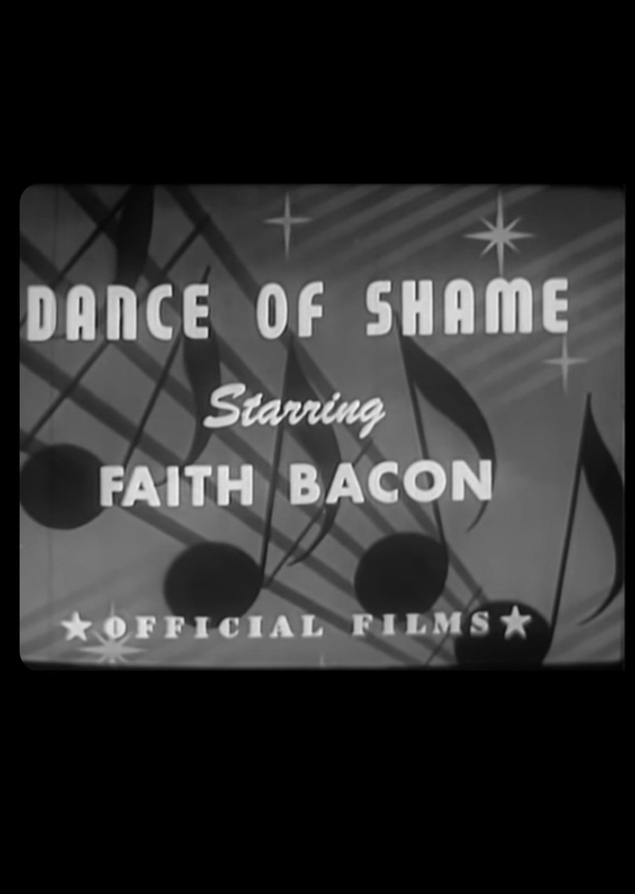 Dance of Shame filmaffisch