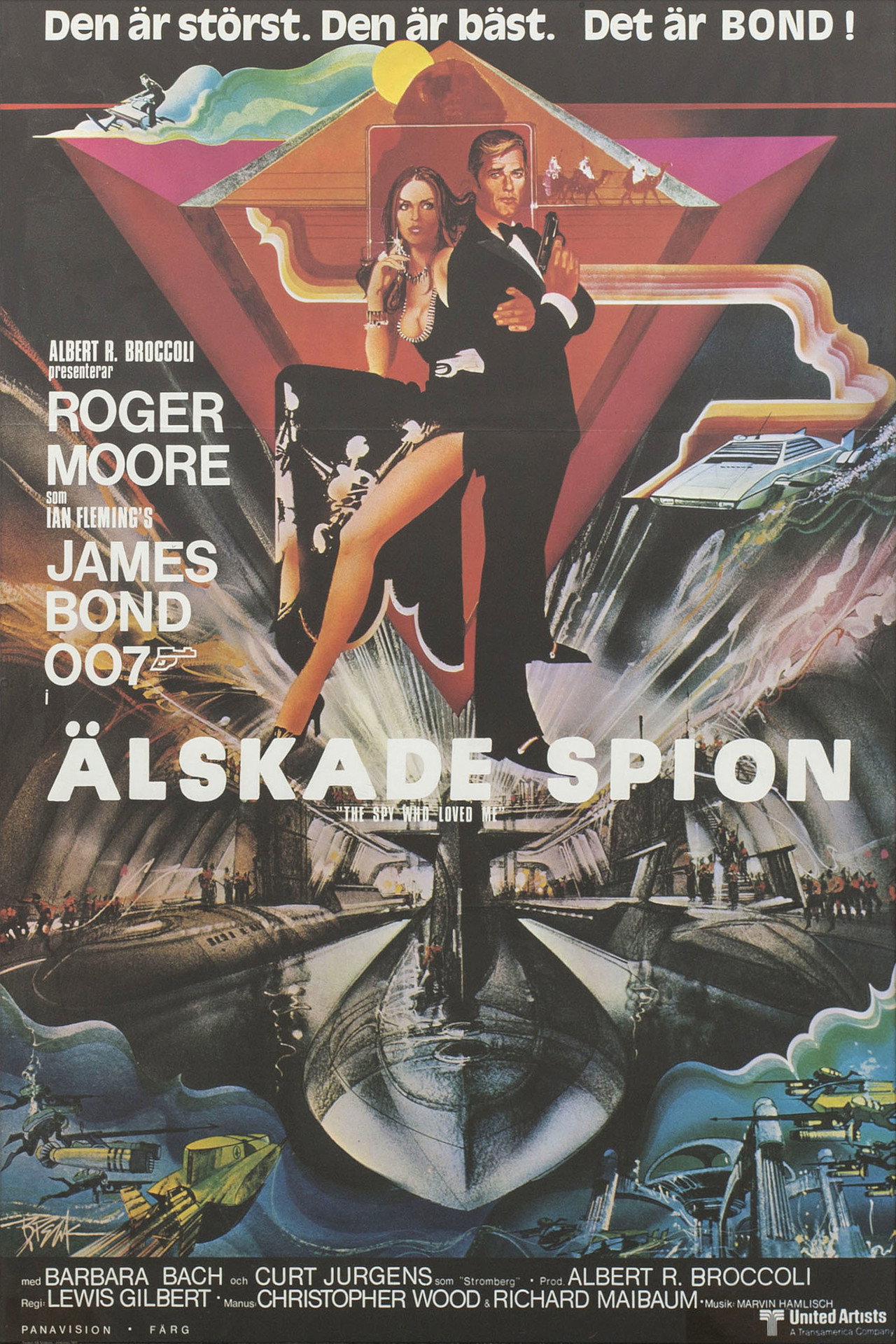 Älskade spion filmaffisch