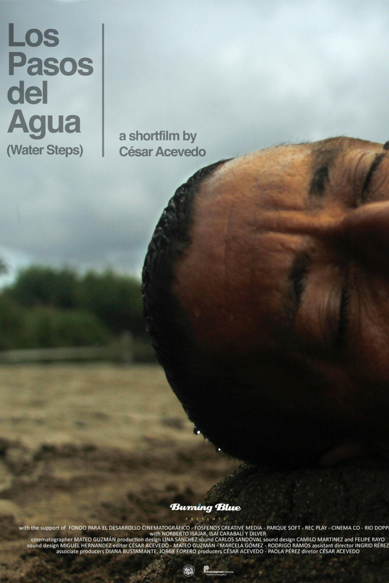 Los pasos del agua filmaffisch