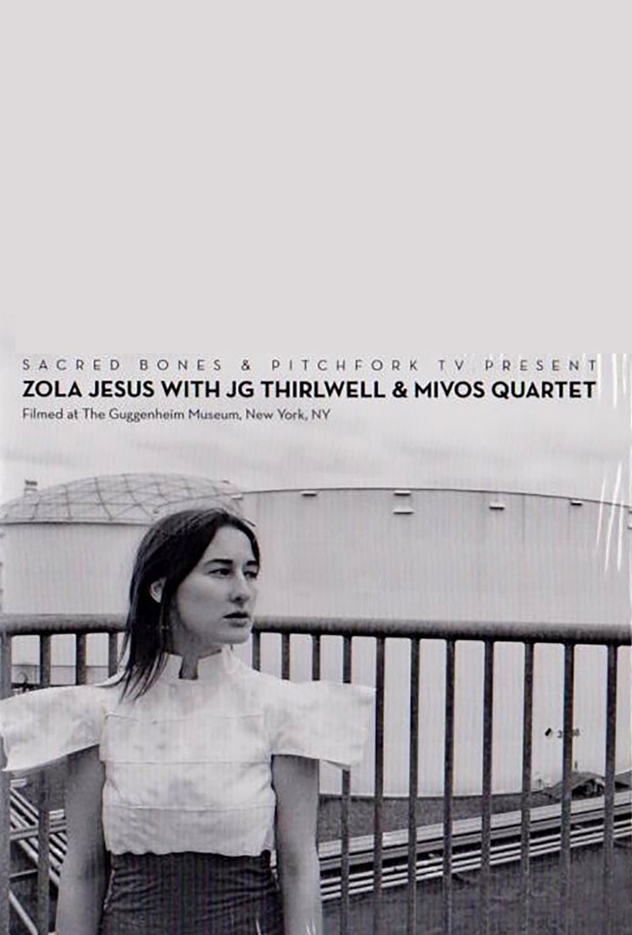 Zola Jesus with JG Thirlwell & Mivos Quartet Backdrop