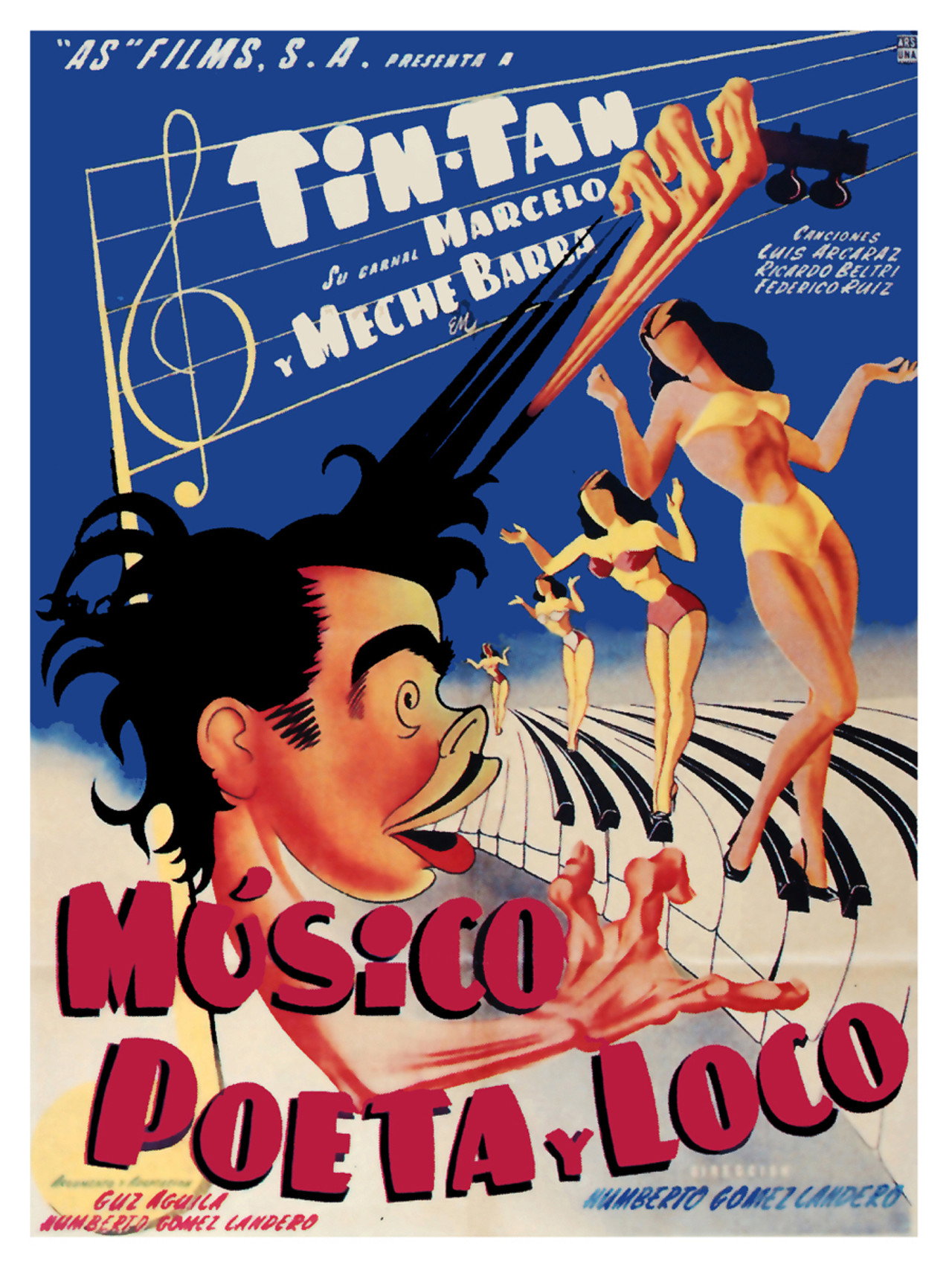Músico, poeta y loco Backdrop