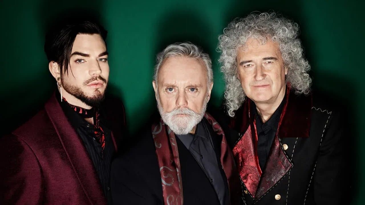 Scen från The Show Must Go On: The Queen + Adam Lambert Story