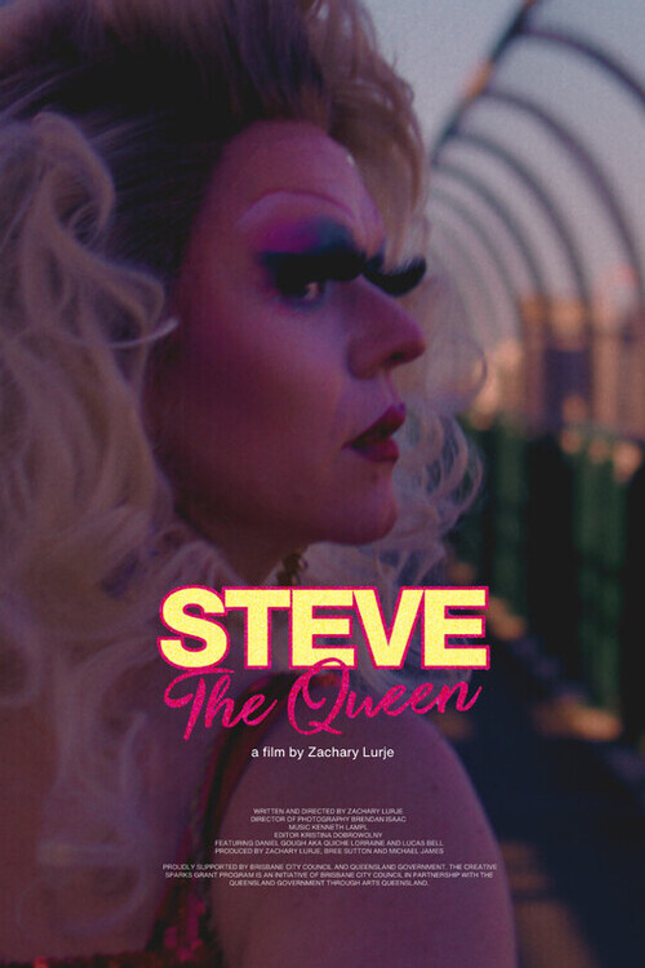 Steve the Queen Backdrop