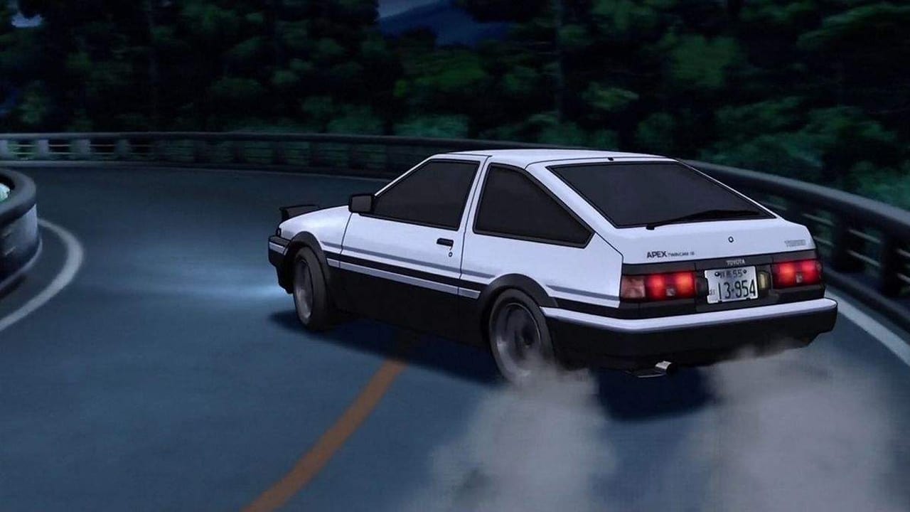 Scen från Initial D Battle Stage