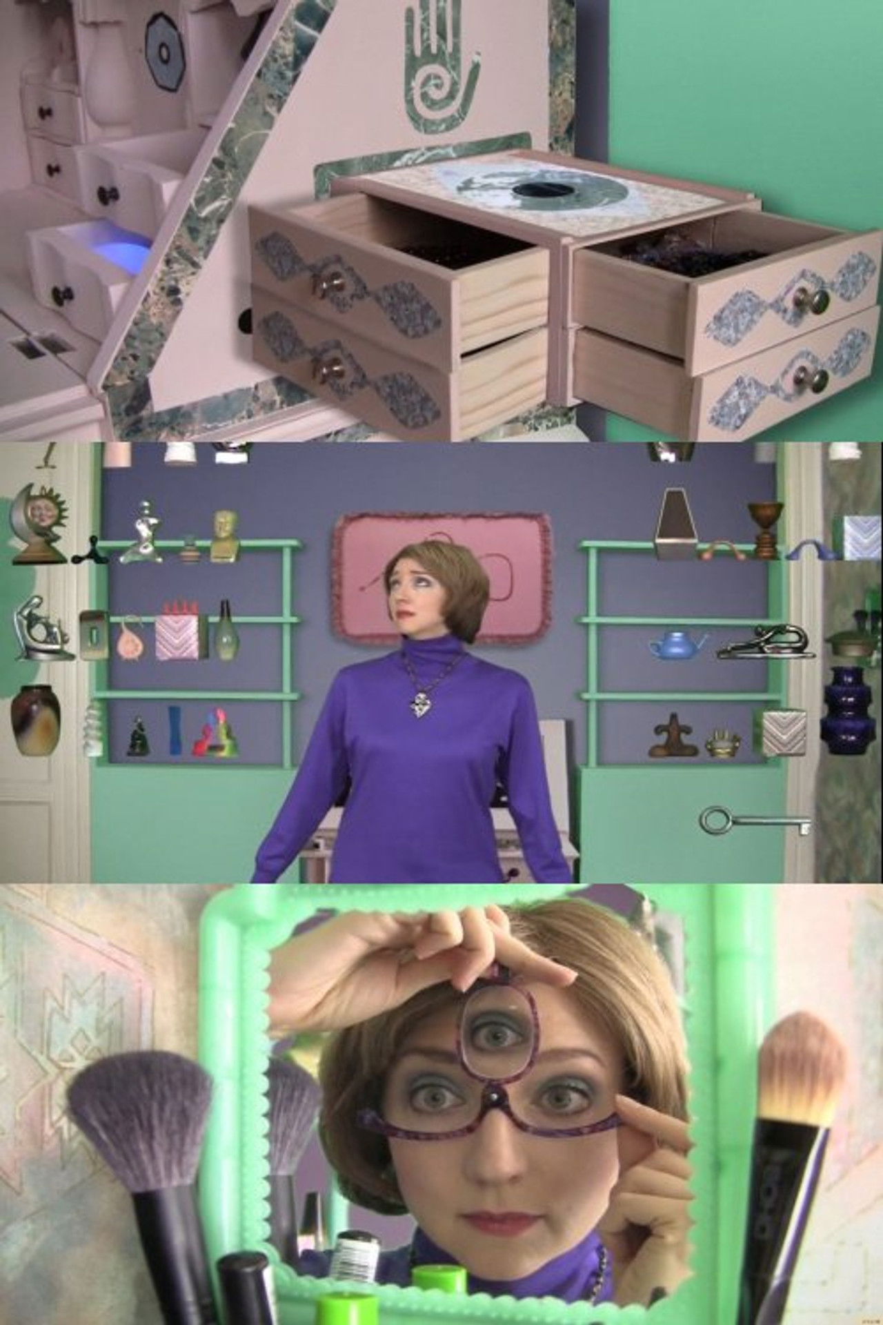 The Undiscovered Drawer Backdrop