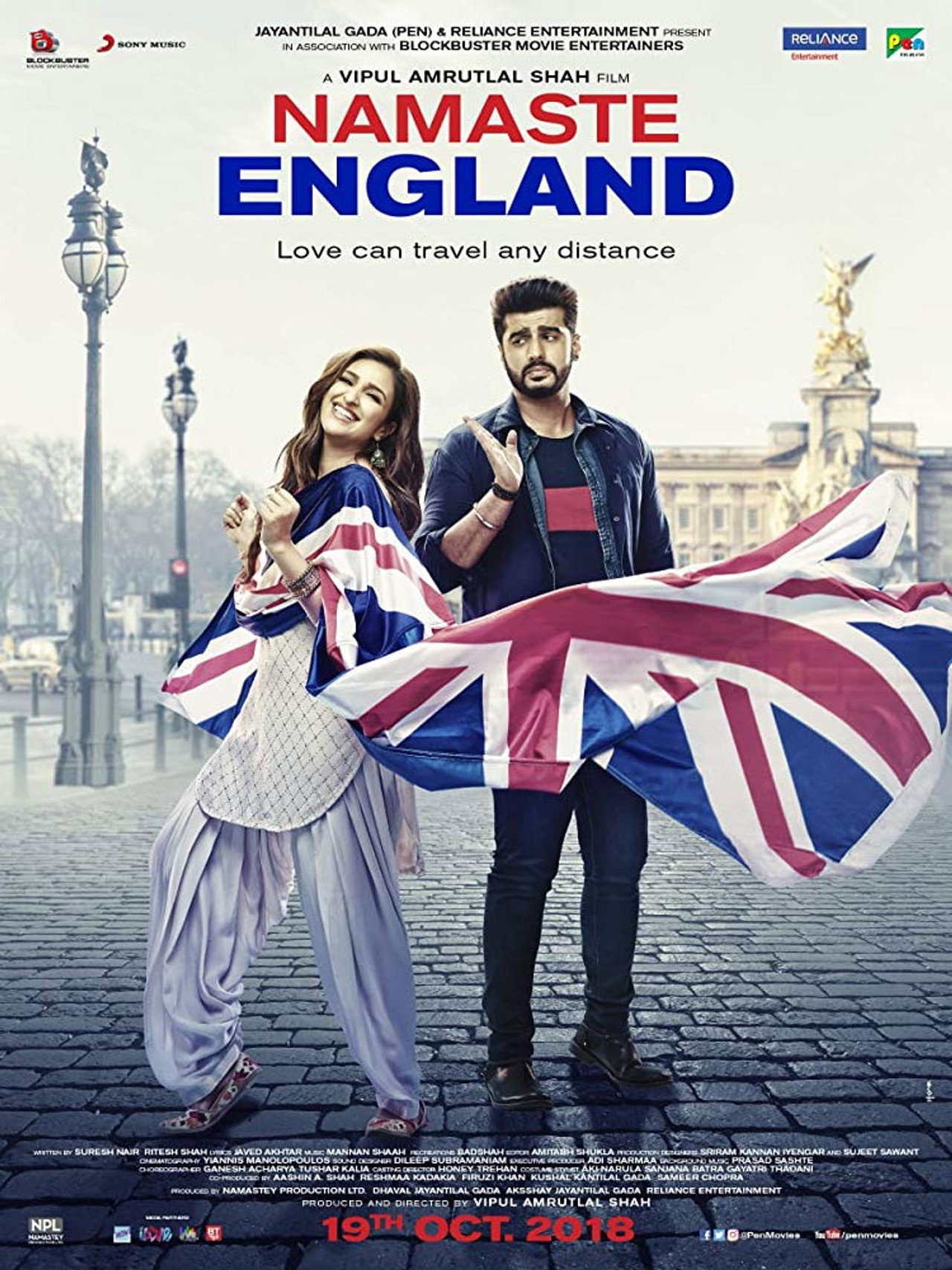 नमस्ते इंग्लैंड filmaffisch