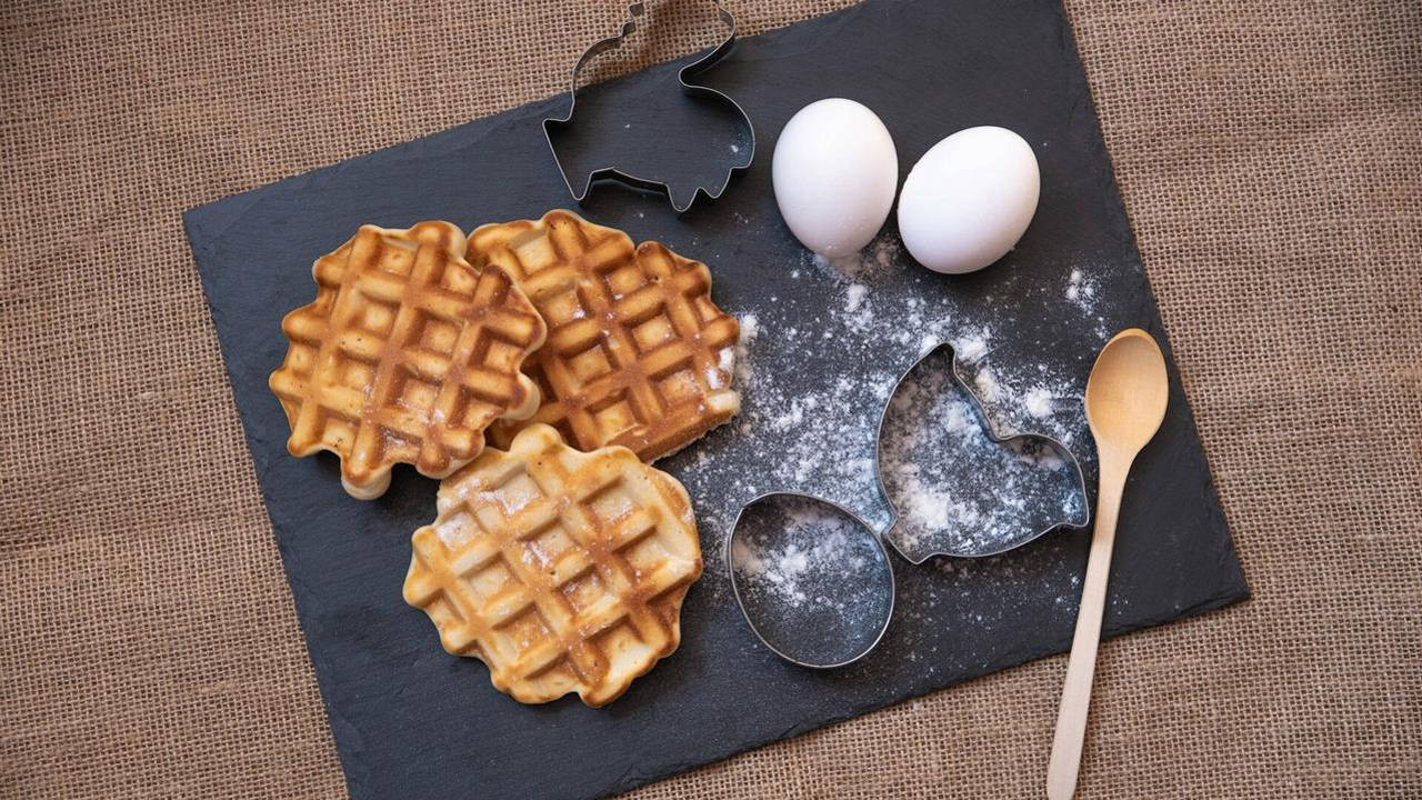 Formo Wafflën tënde! backdrop