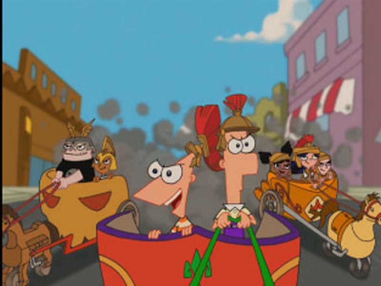 Phineas and Ferb - Season 1 Episode 25 : Greece Lightning