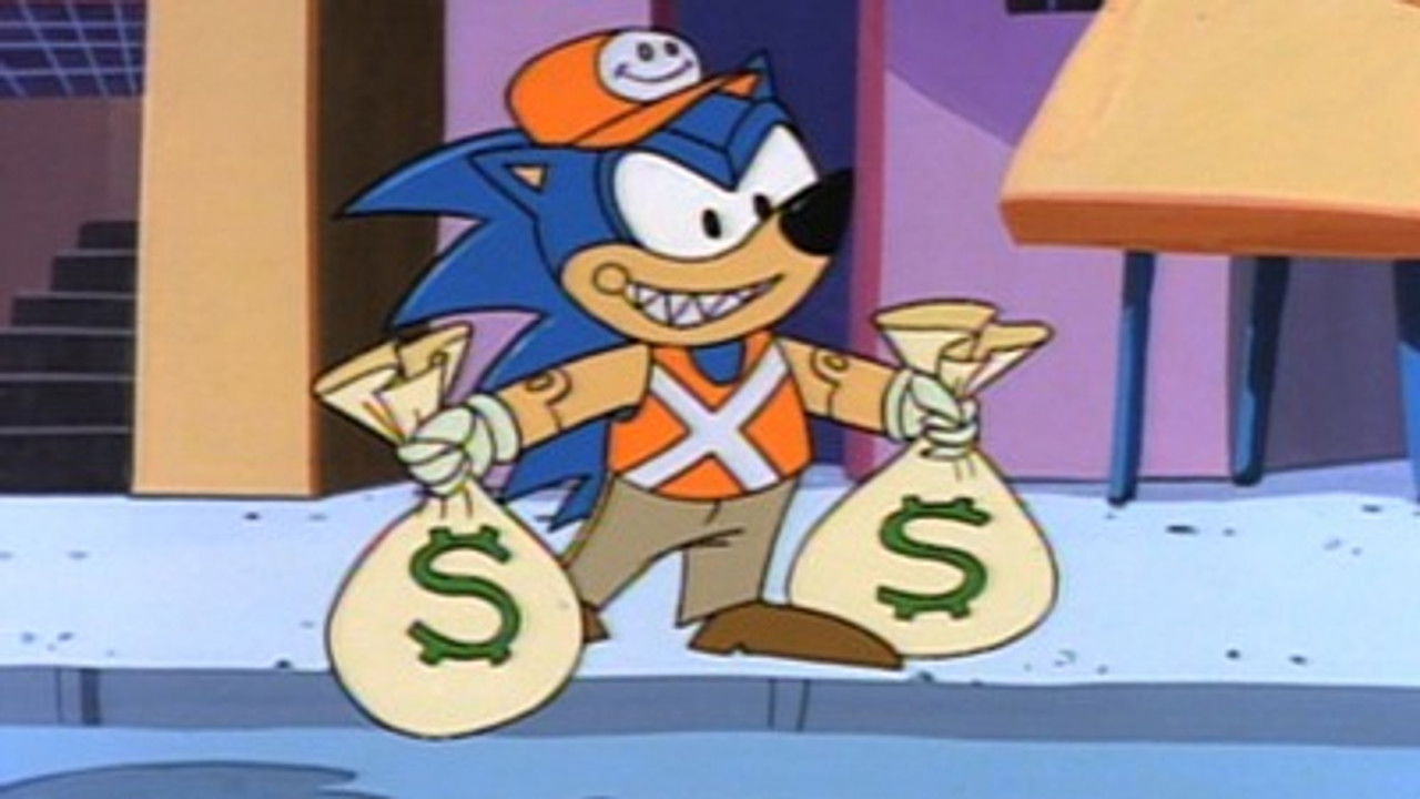 As Aventuras de Sonic the Hedgehog backdrop