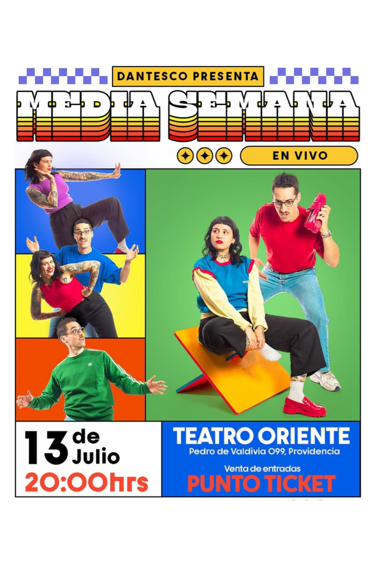 Media Semana: Show En Vivo | Teatro Oriente Backdrop