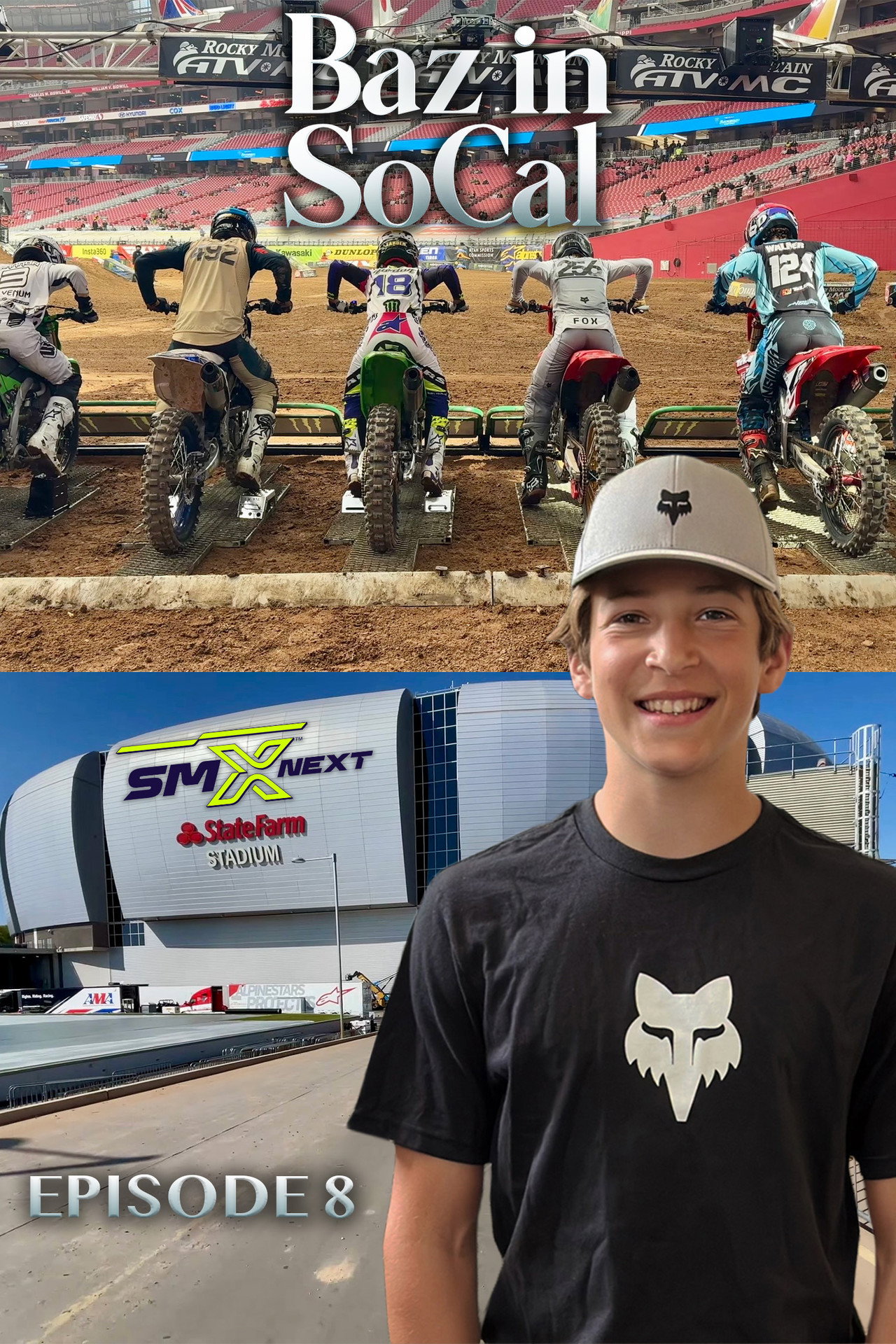 SX Futures in Glendale - Baz in SoCal Backdrop