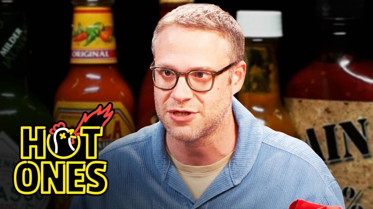 Hot Ones - Season 17 Episode 1 : Seth Rogen Scorches His Tongue While Eating Spicy Wings