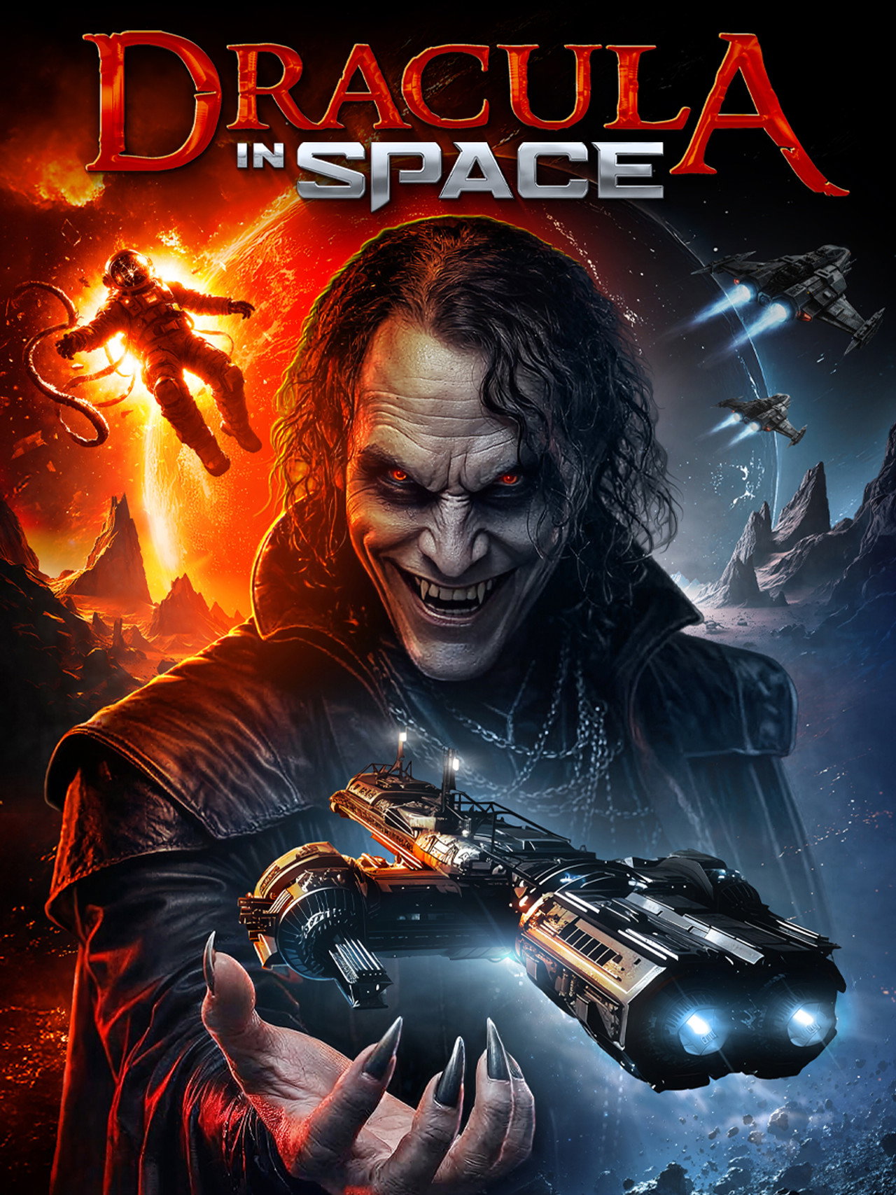 Dracula in Space filmaffisch