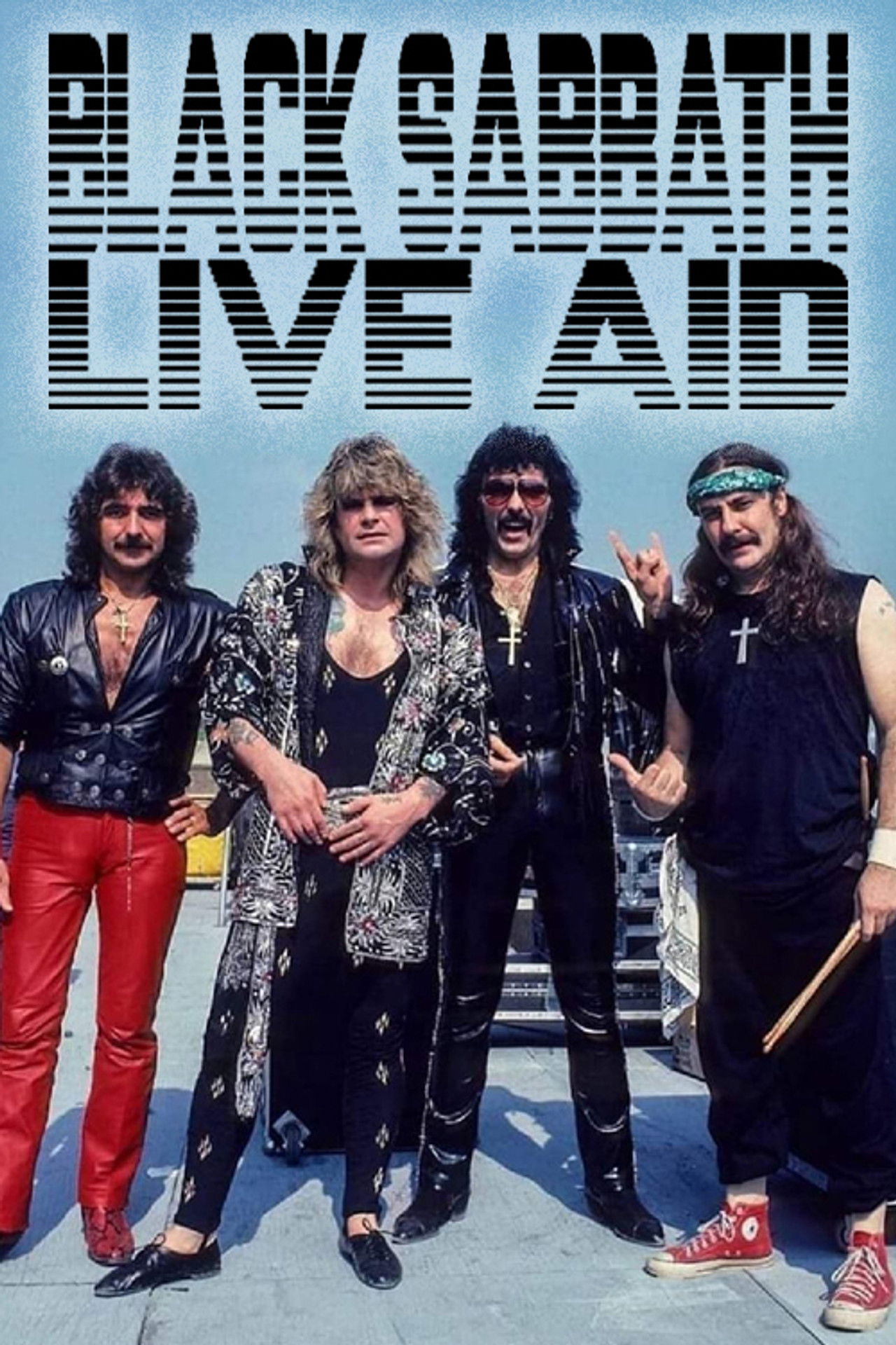 Black Sabbath: Live Aid Backdrop