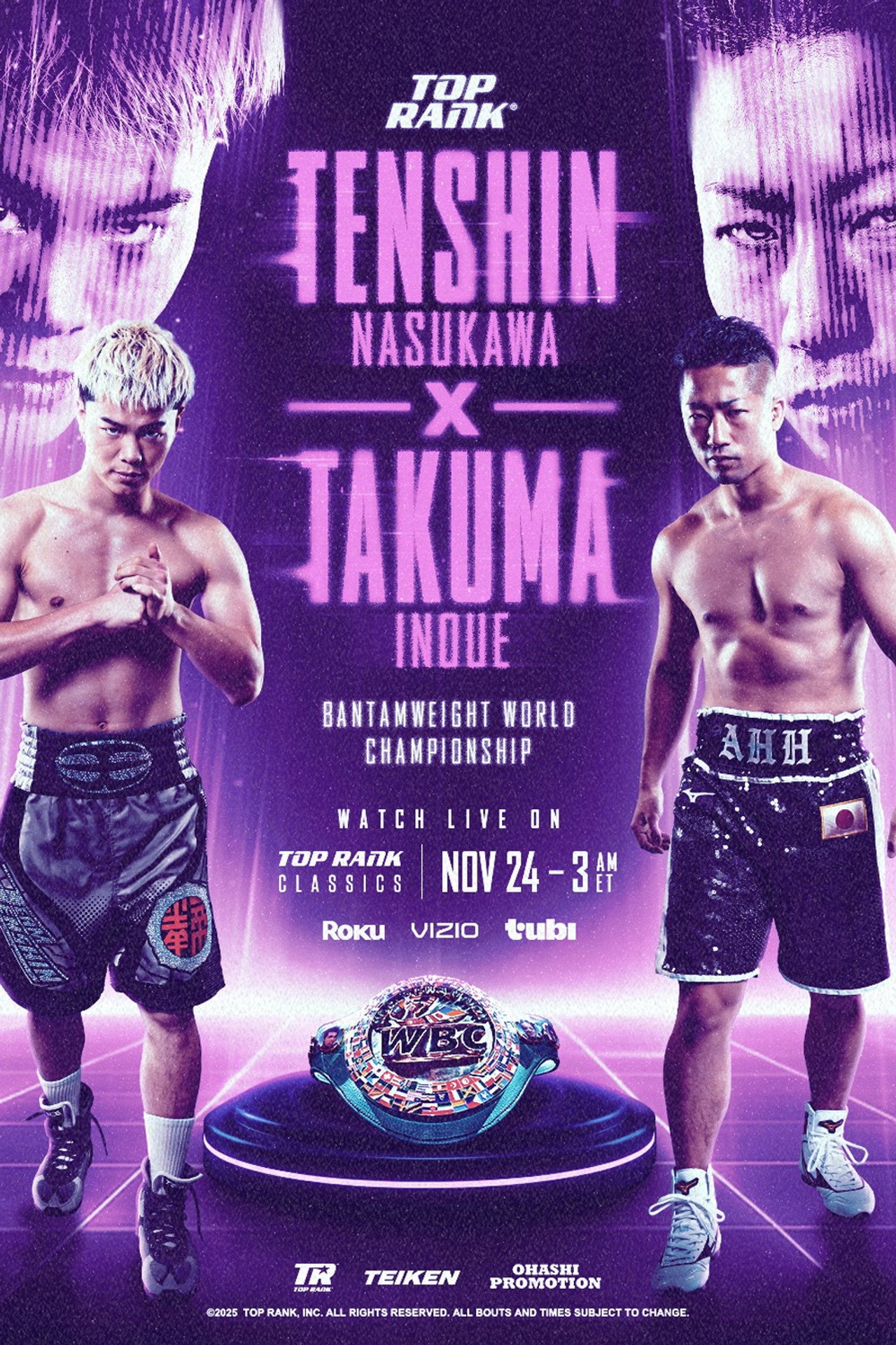 Tenshin Nasukawa vs. Takuma Inoue