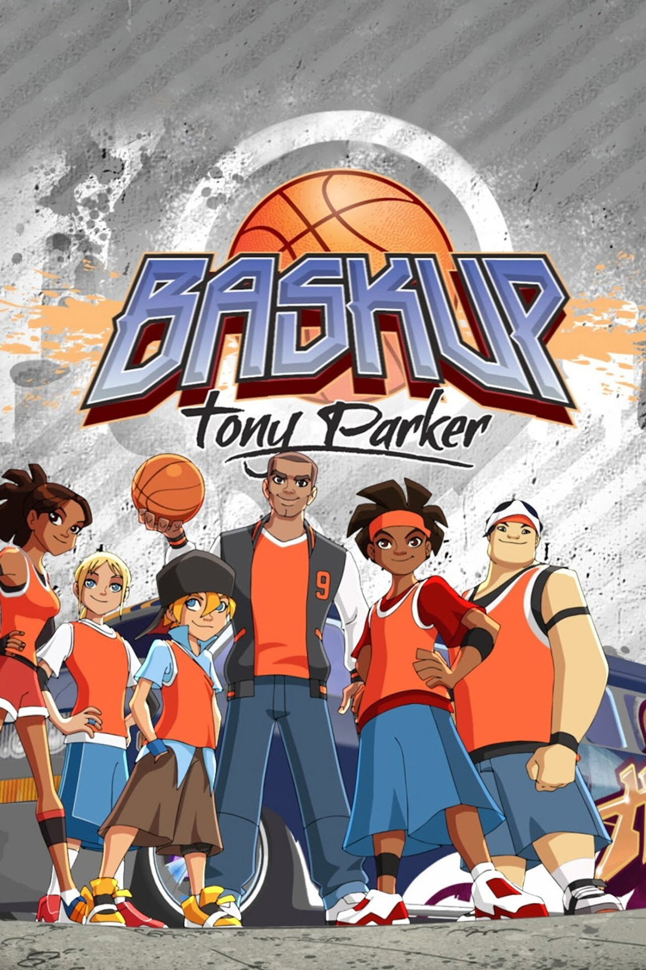 Baskup Tony Parker affisch