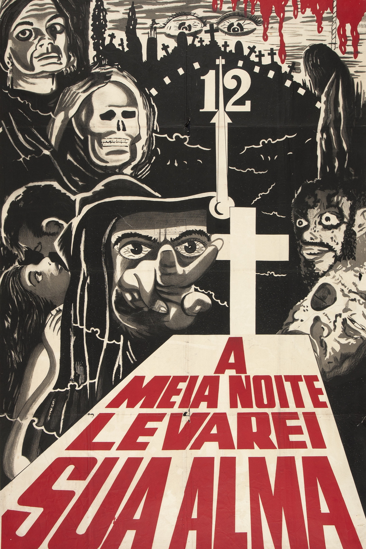 À Meia Noite Levarei Sua Alma filmaffisch