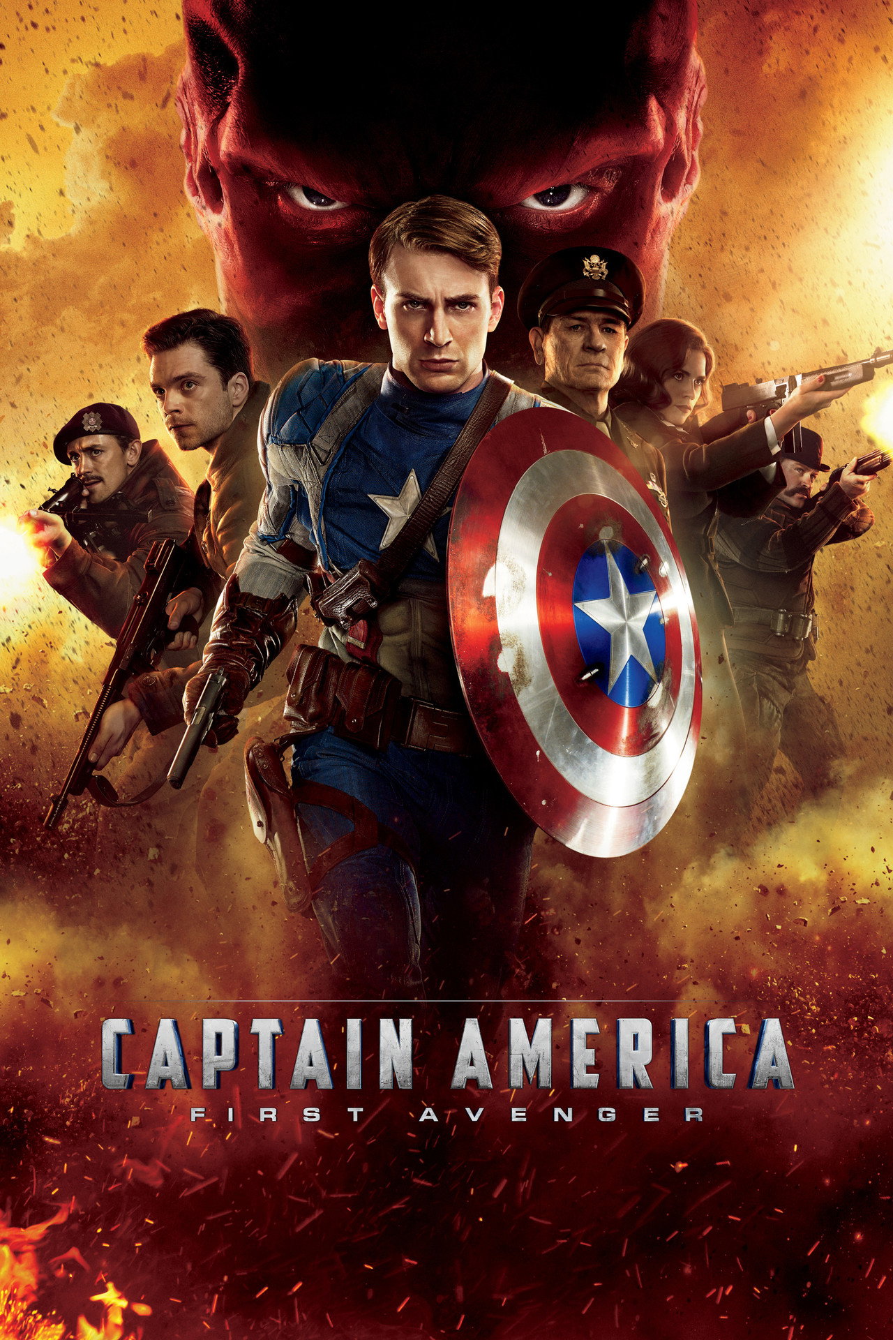Captain America : First Avenger poster