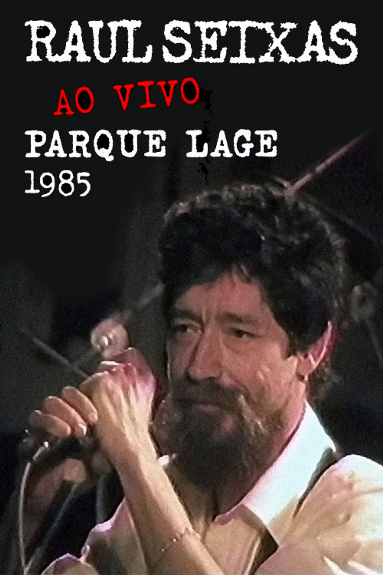Raul Seixas ao vivo no Parque Lage filmaffisch