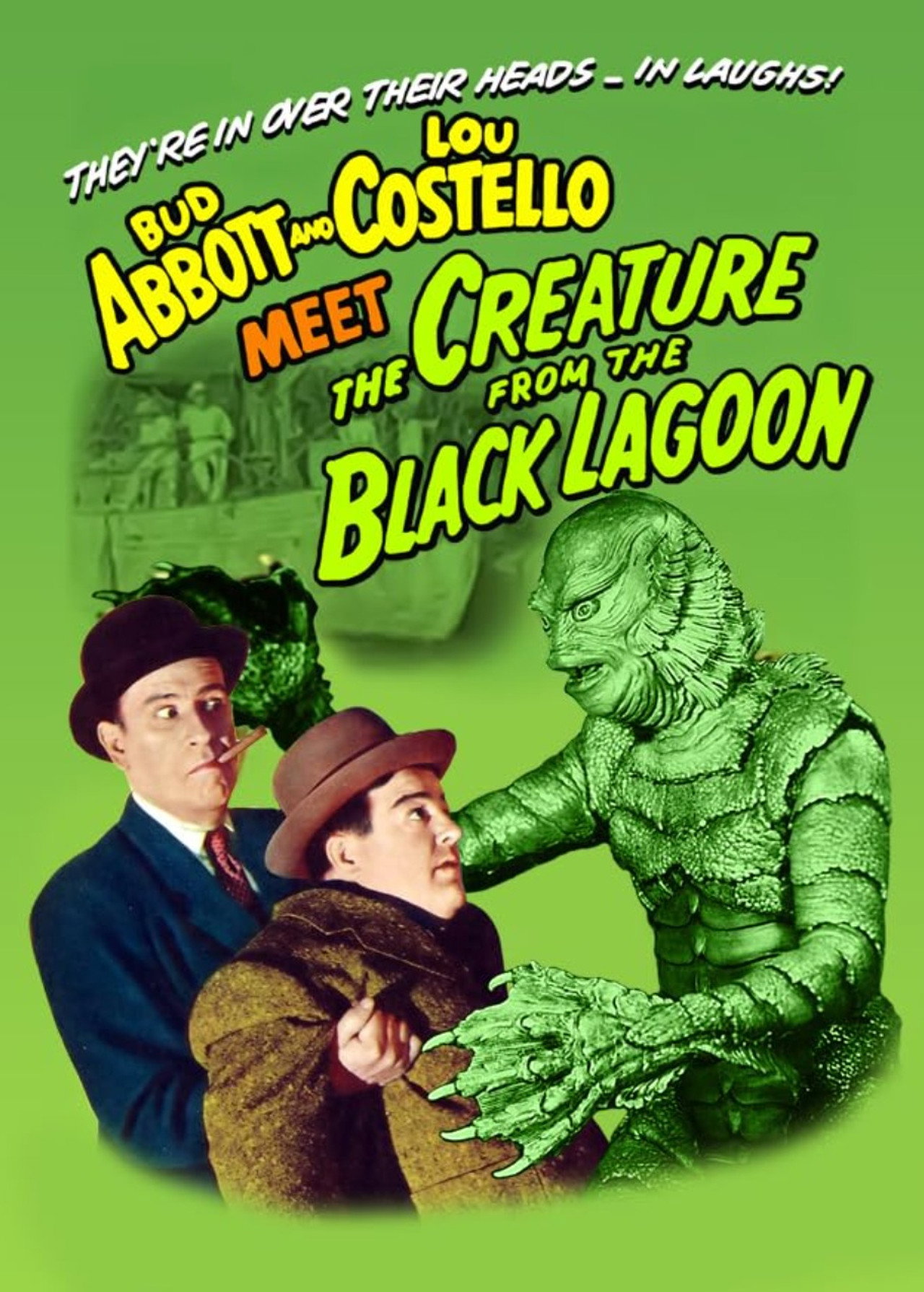 Abbott & Costello Meet the Creature From the Black Lagoon Backdrop