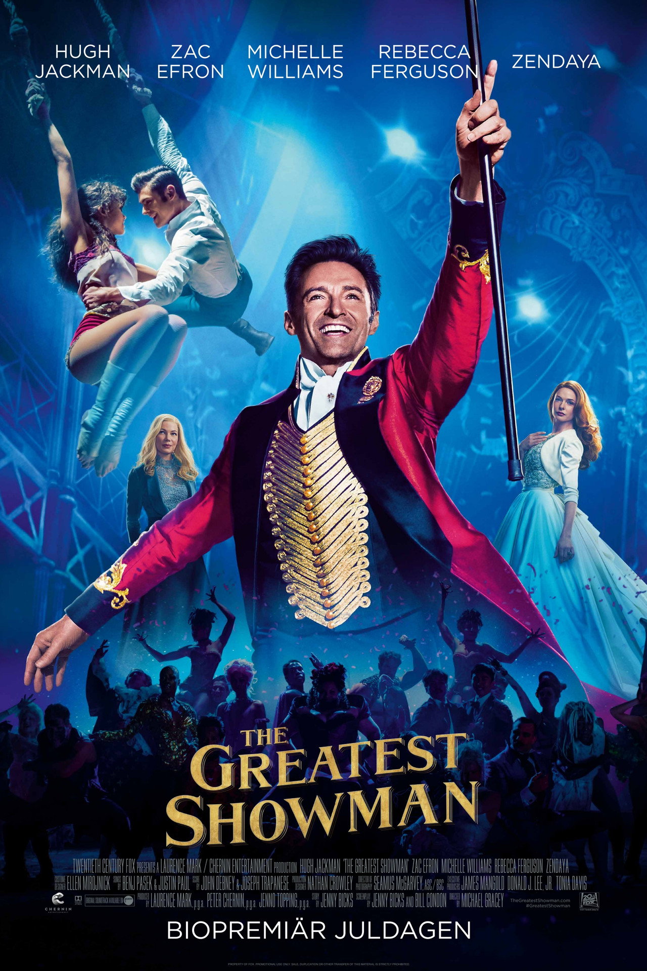 The Greatest Showman filmaffisch