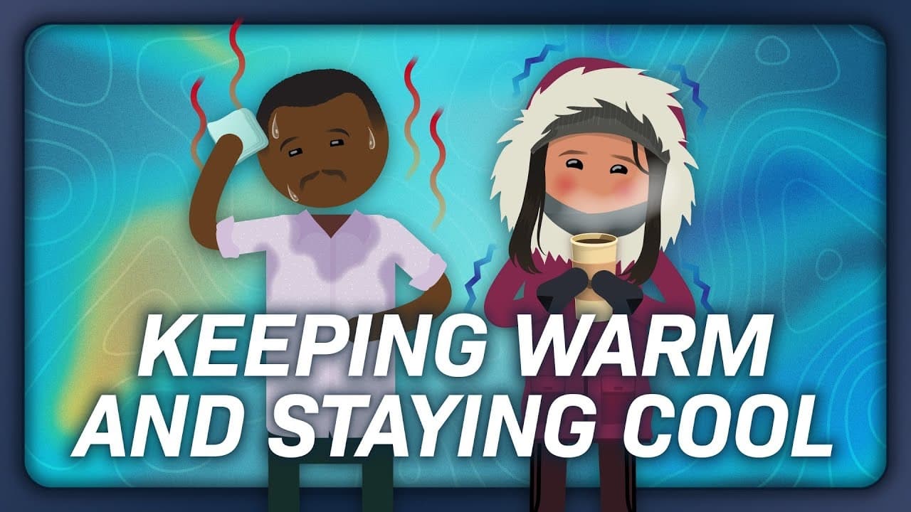Crash Course Climate & Energy - Season 1 Episode 5 : Can We Keep Warm and Stay Cool Without Fossil Fuels?