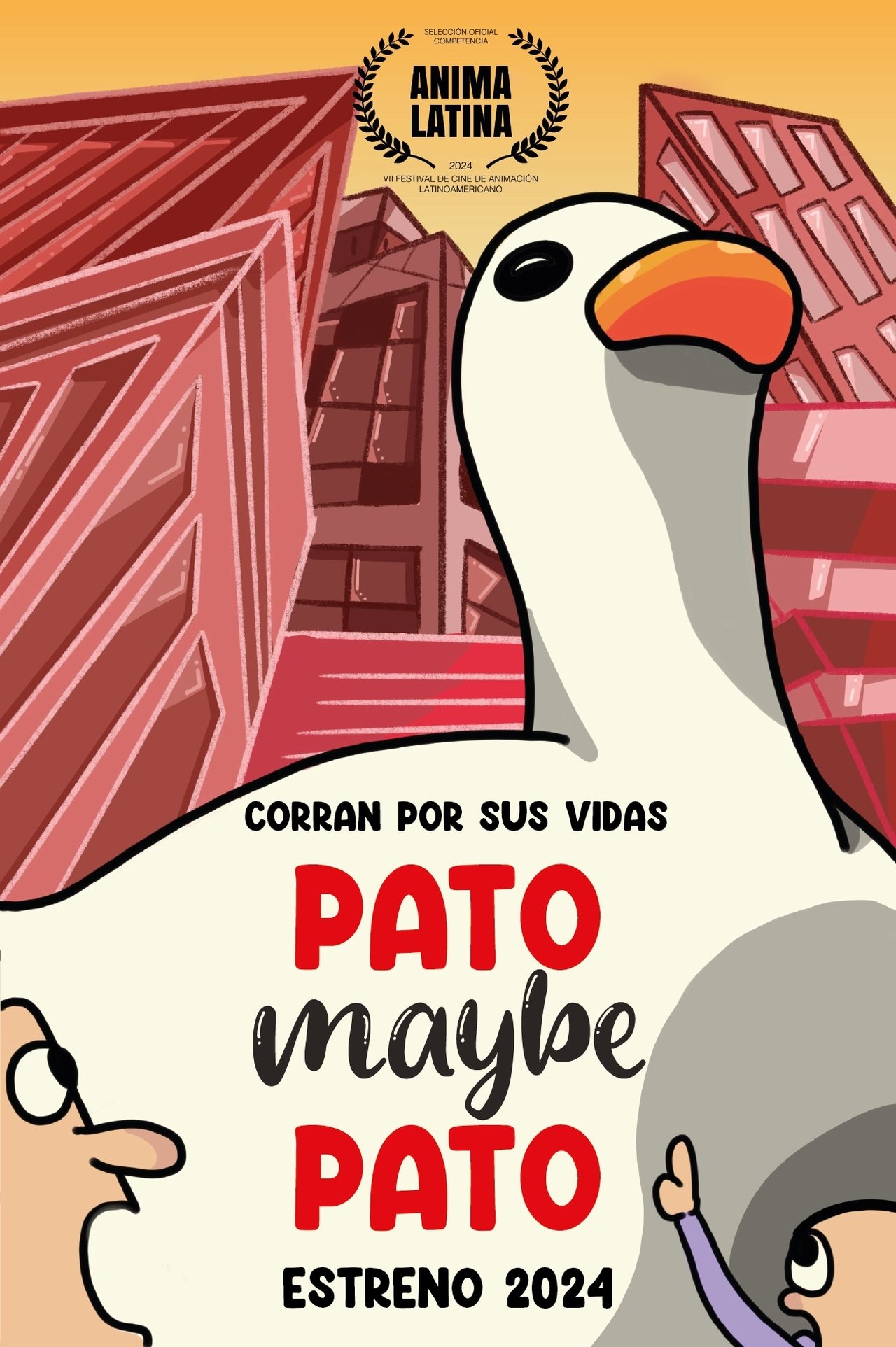 Pato Maybe Pato poster
