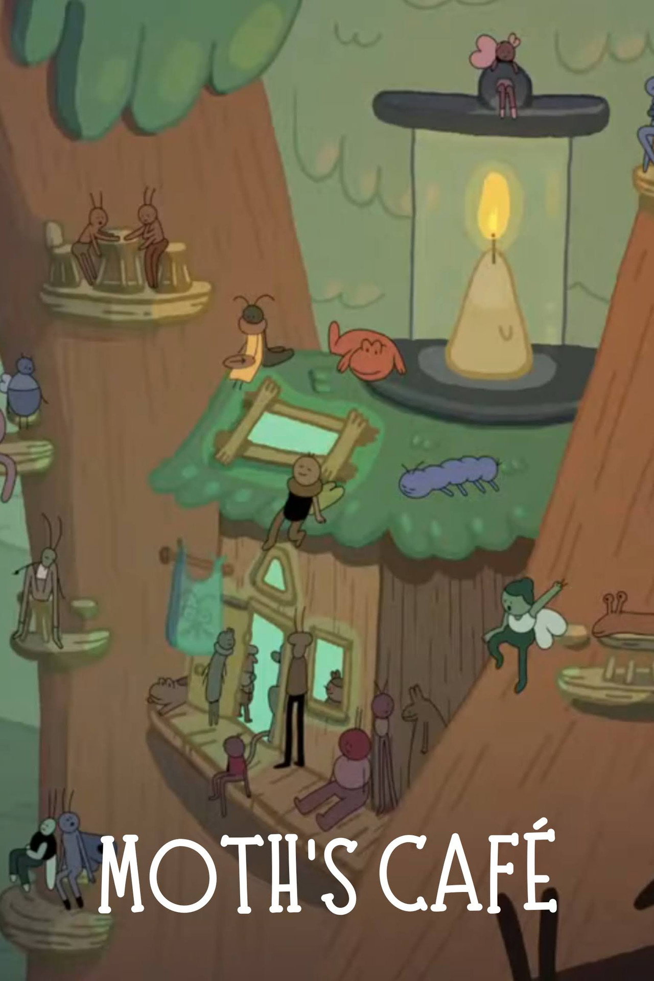 Moth's Café Backdrop