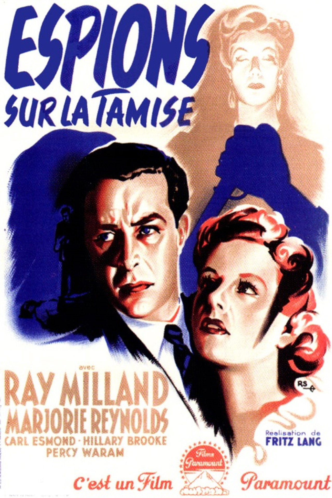 Espions sur la Tamise poster
