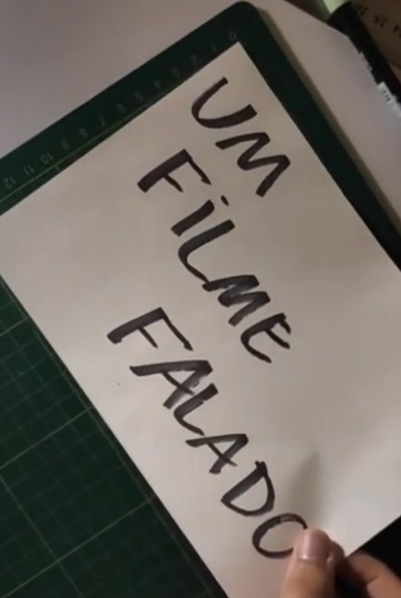 Um Filme Falado filmaffisch