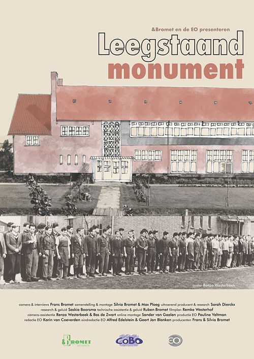 Leegstaand monument poster