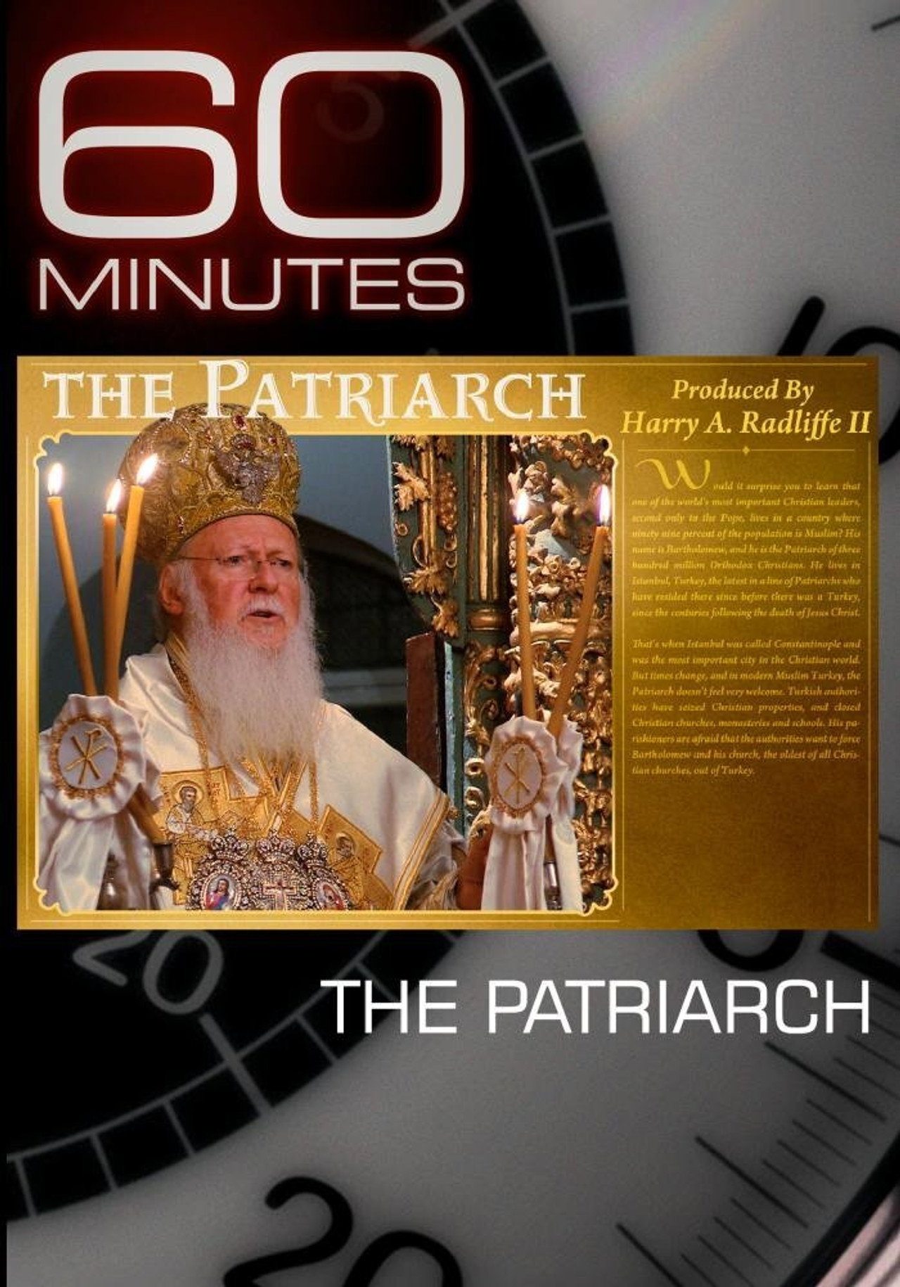 60 Minutes: The Patriarch Backdrop
