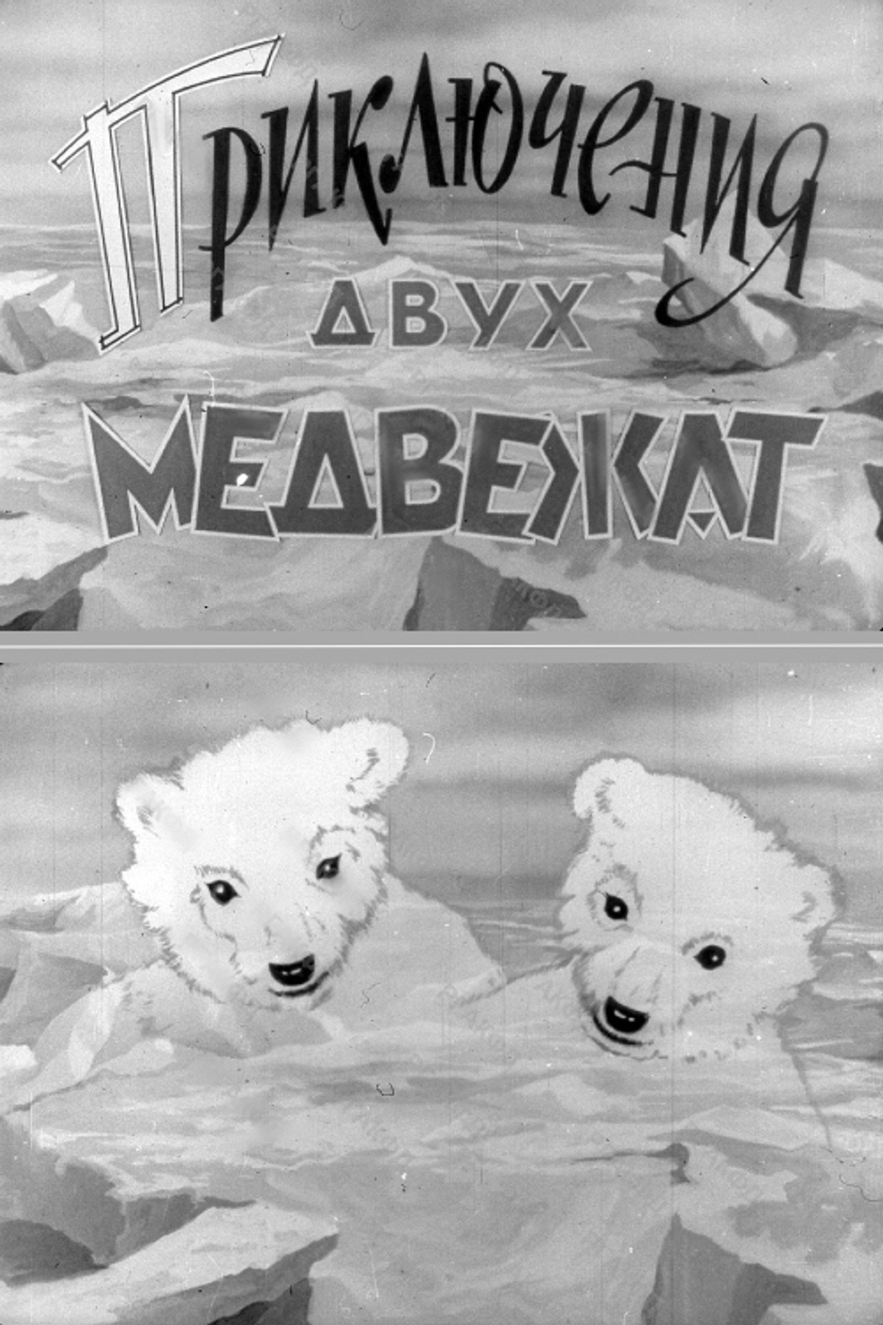 Приключения двух медвежат filmaffisch