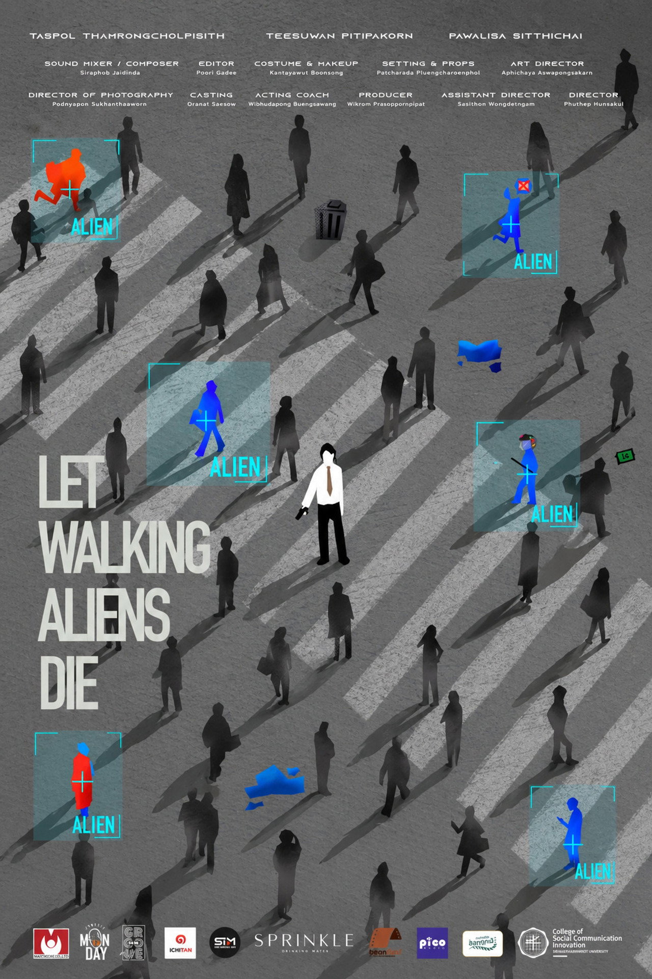 Let Walking Aliens Die Backdrop