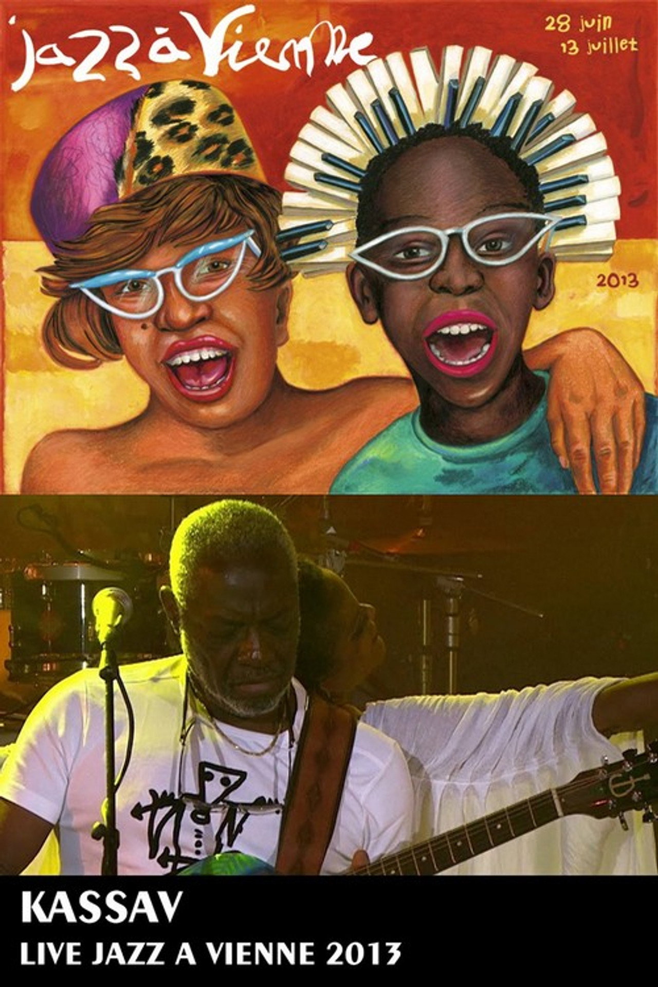 Kassav au Festival Jazz à Vienne 2013 filmaffisch