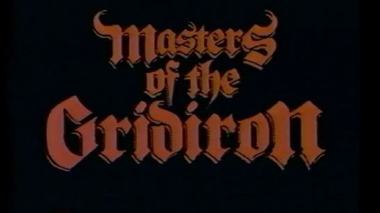 Masters Of The Gridiron movie poster