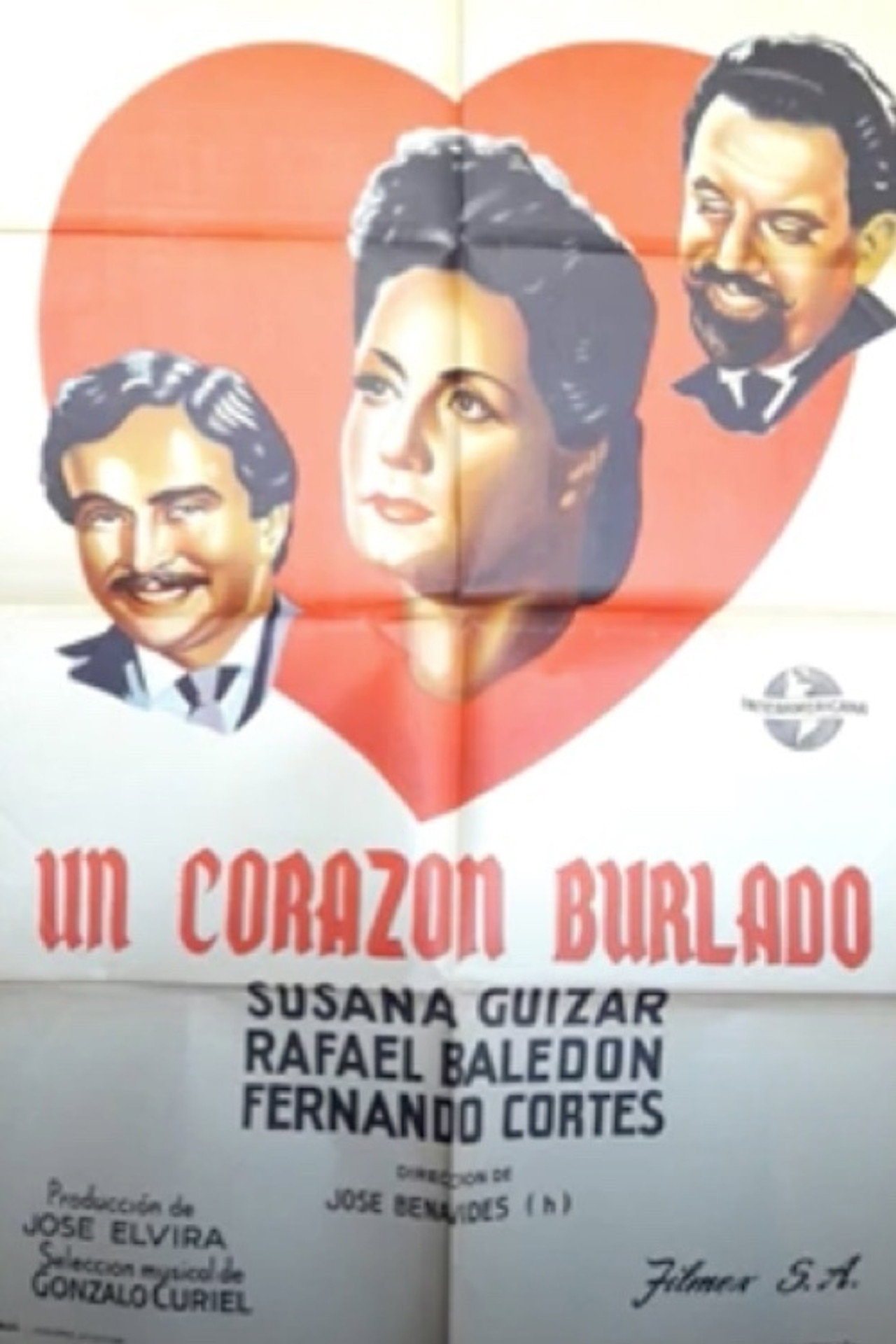 Un corazón burlado filmaffisch
