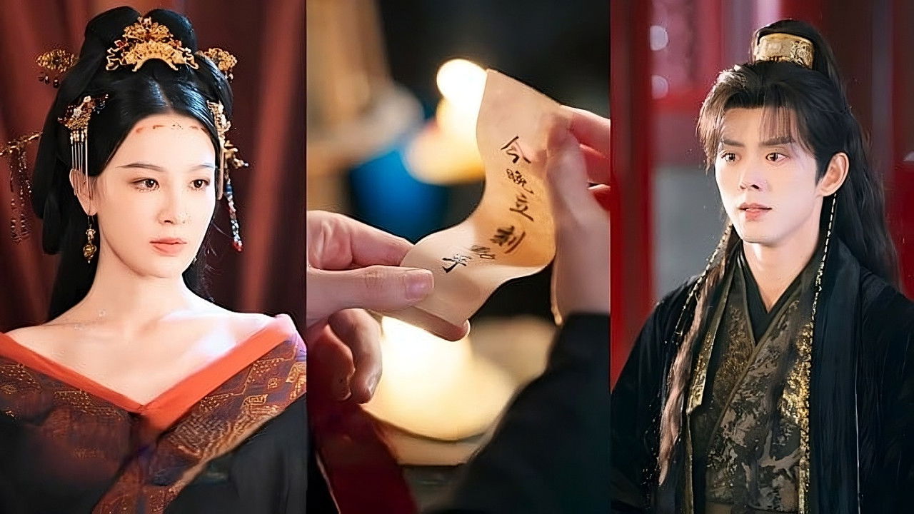 A Person's Face Is Adorned with Peach Blossoms Smiling in the Spring Breeze