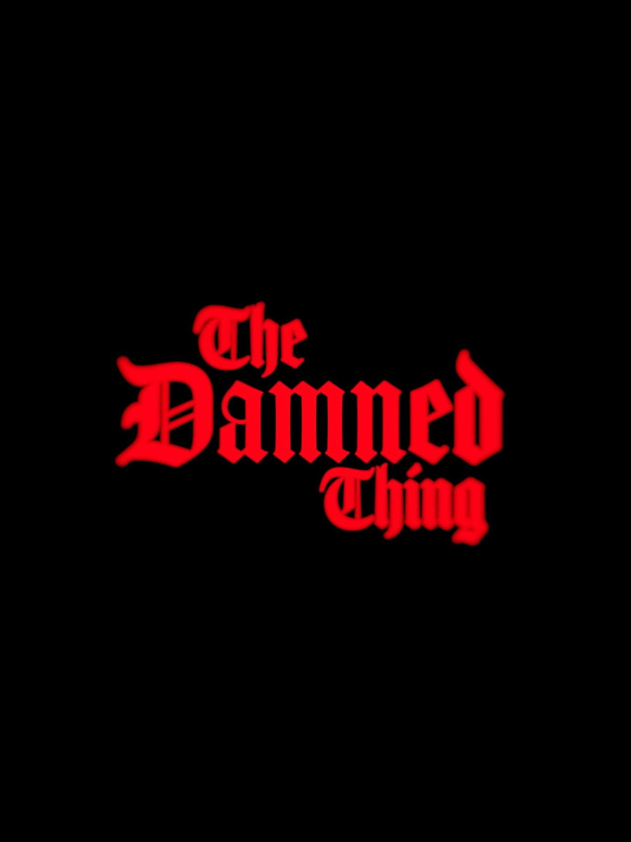 The Damned Thing filmaffisch