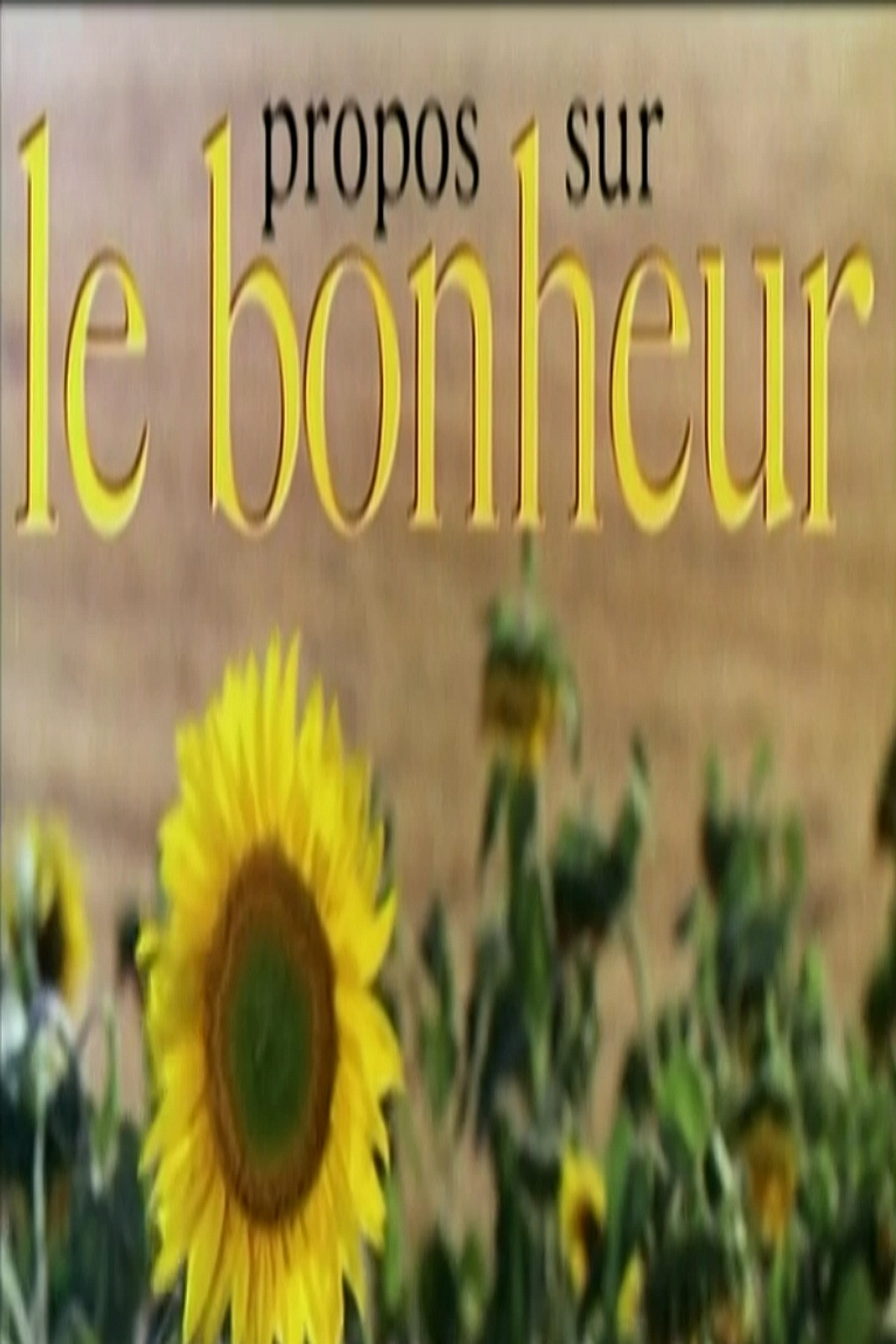 Propos sur 'Le bonheur' Backdrop