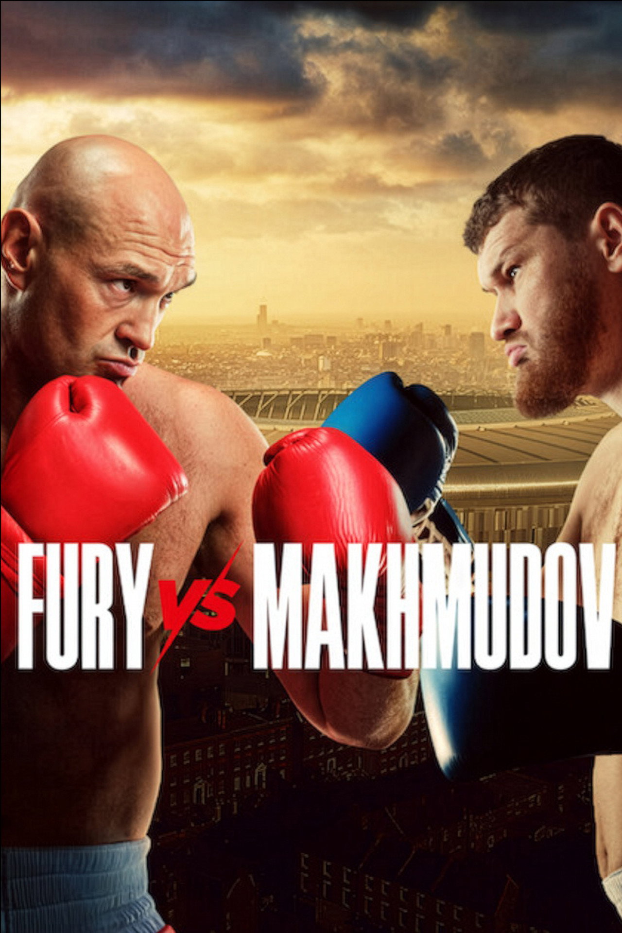 Tyson Fury vs. Arslanbek Makhmudov filmaffisch