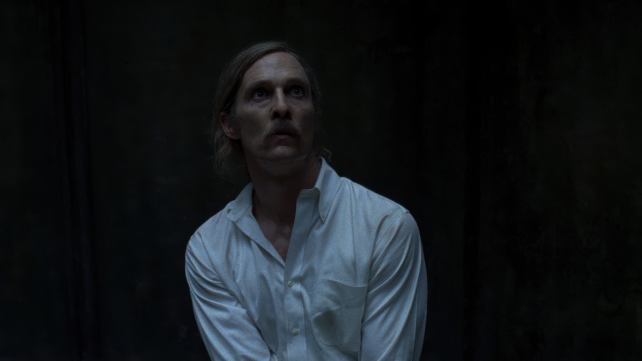 Making True Detective backdrop