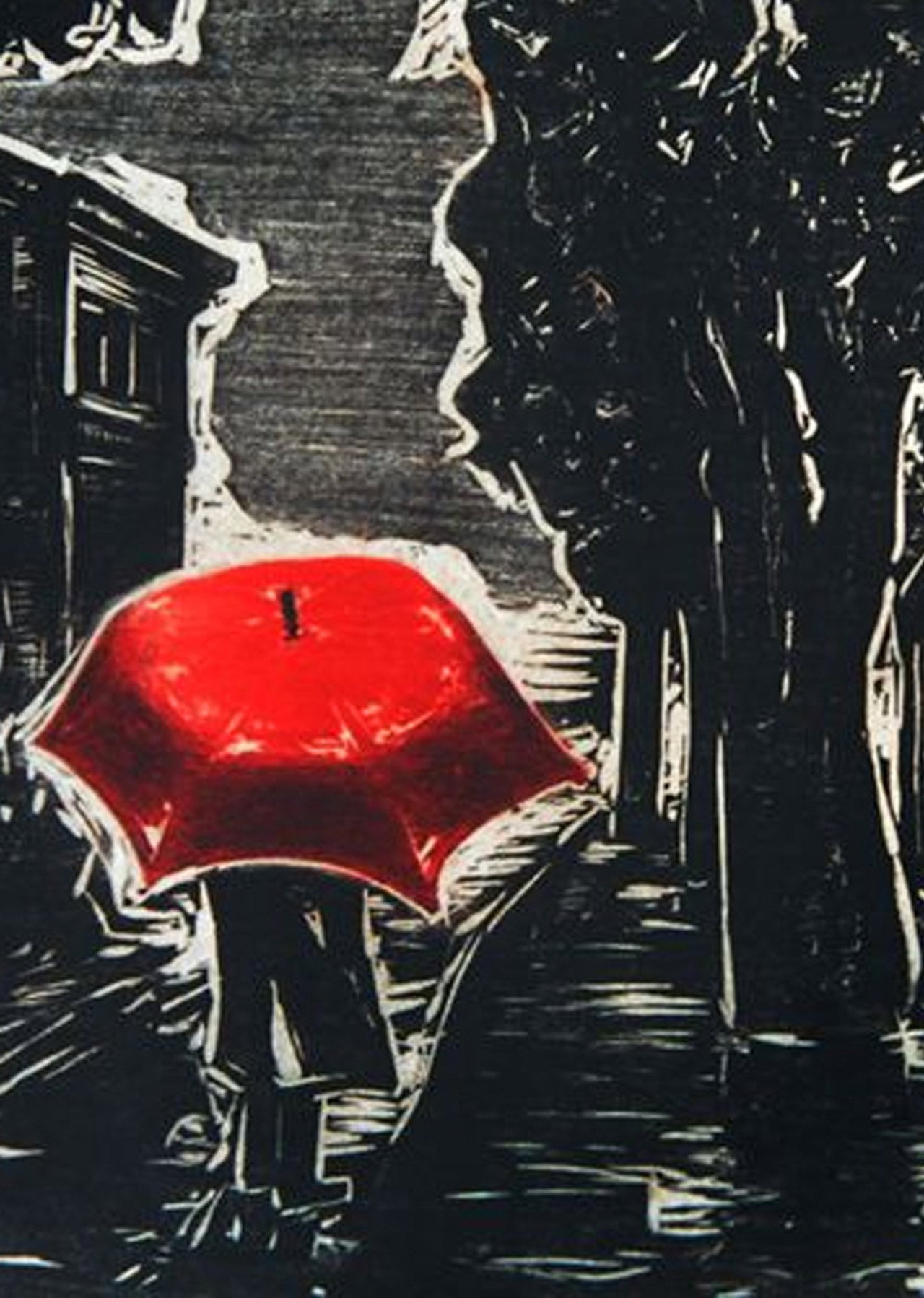 O Guarda-Chuva Vermelho filmaffisch