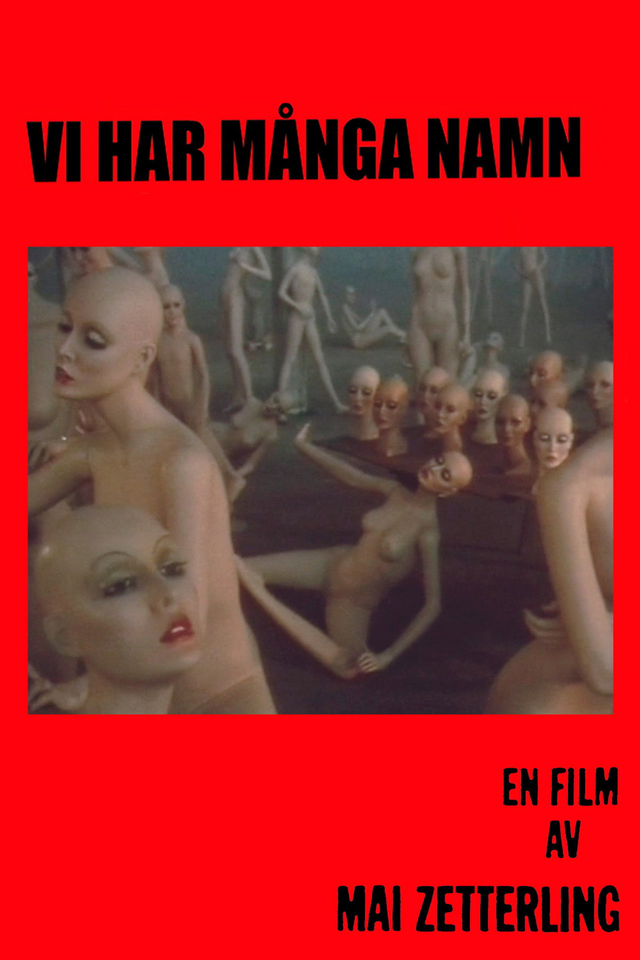 Vi har många namn filmaffisch