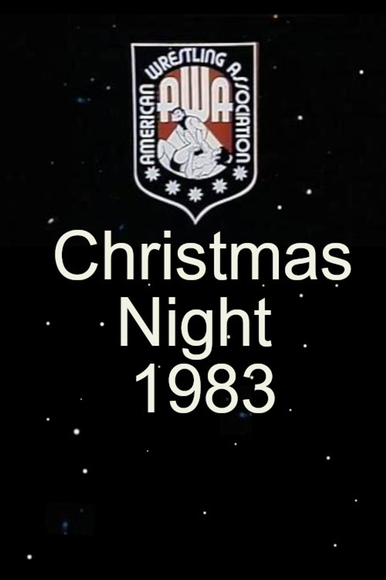 AWA Christmas Night 1983 Backdrop