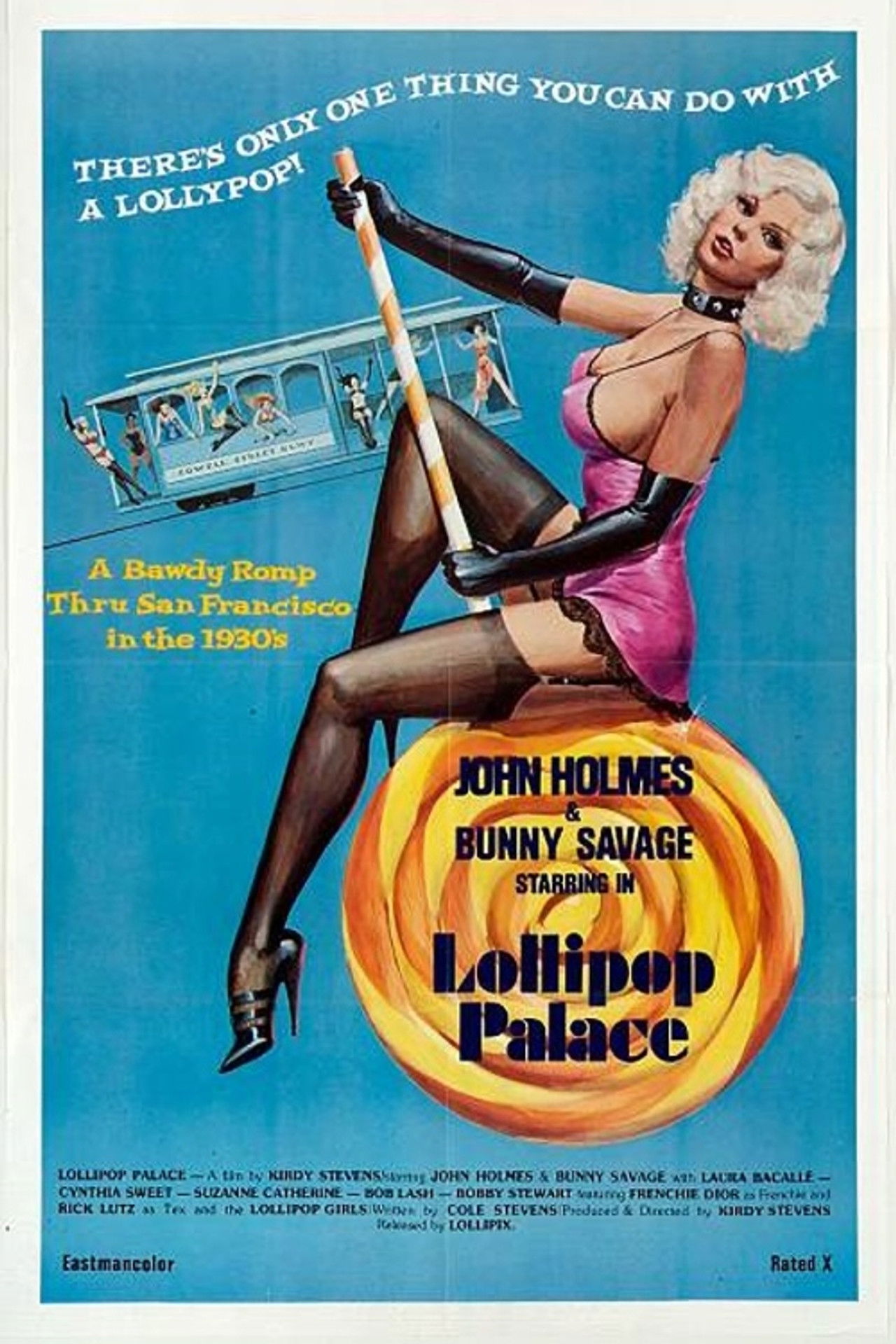 Lollipop Palace Backdrop