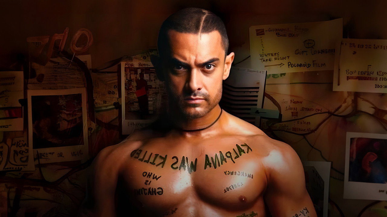 Ghajini (2008) Hindi HD backdrop