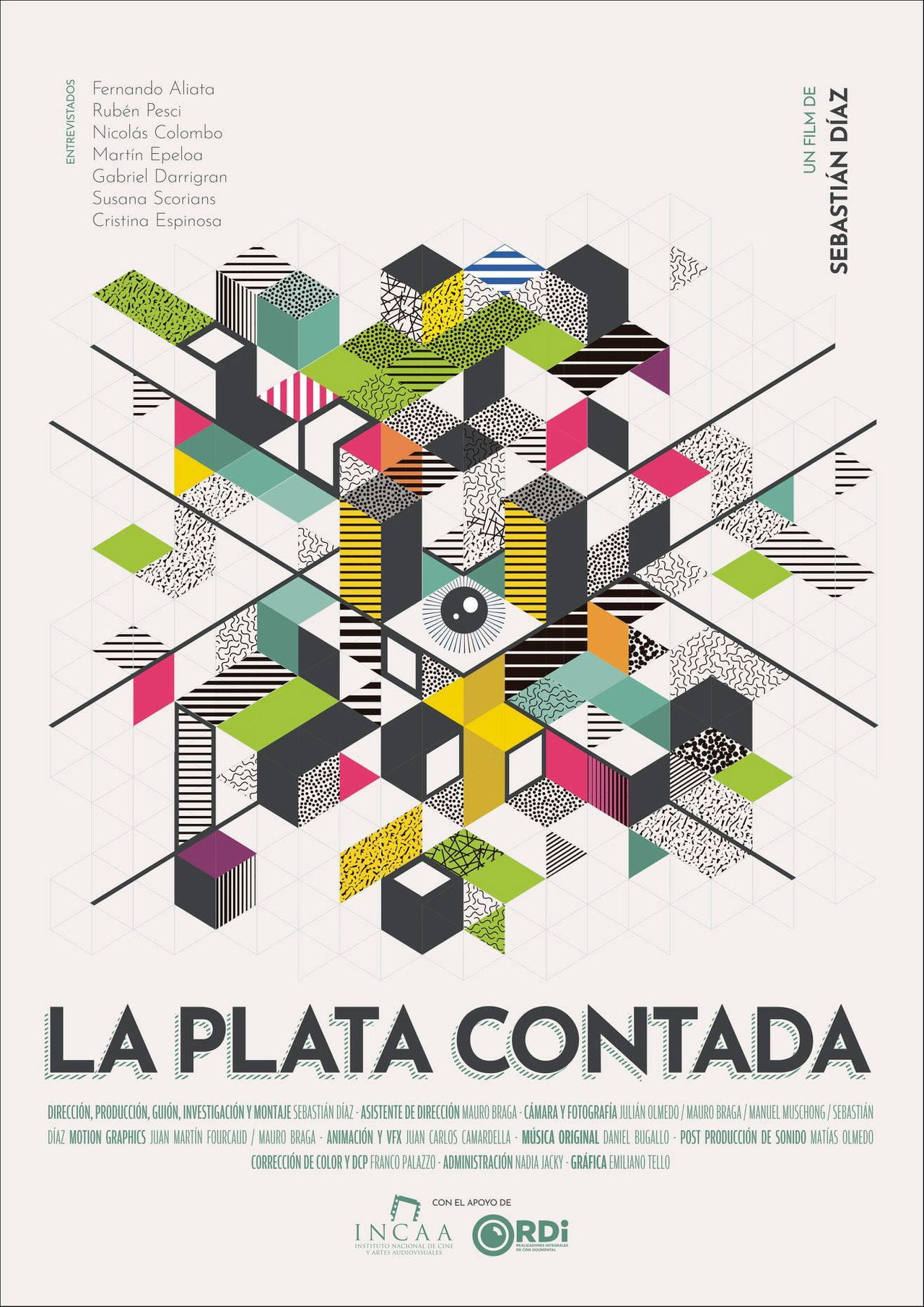 La Plata contada filmaffisch
