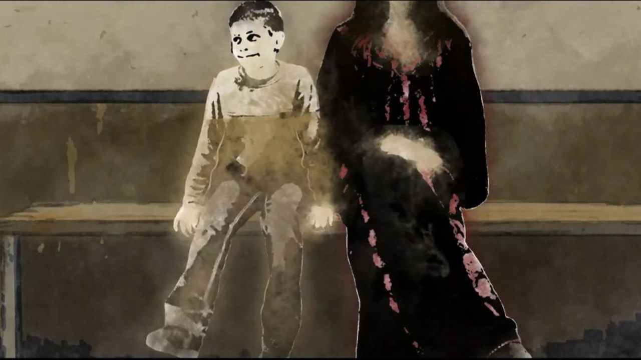 Lësho-zhbëj (Cache-Cache) backdrop