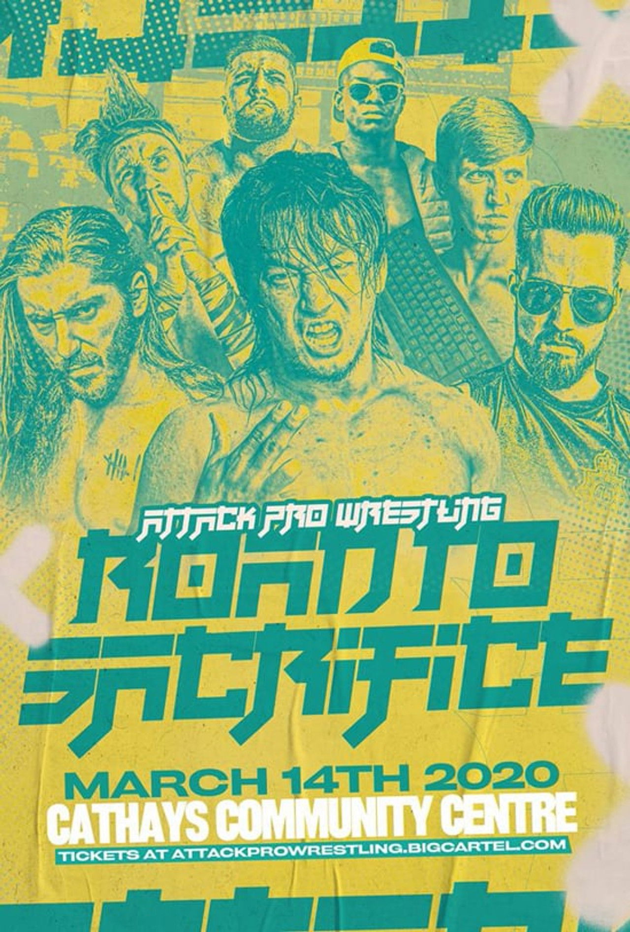 ATTACK! Pro Wrestling - Road To Sacrifice Backdrop